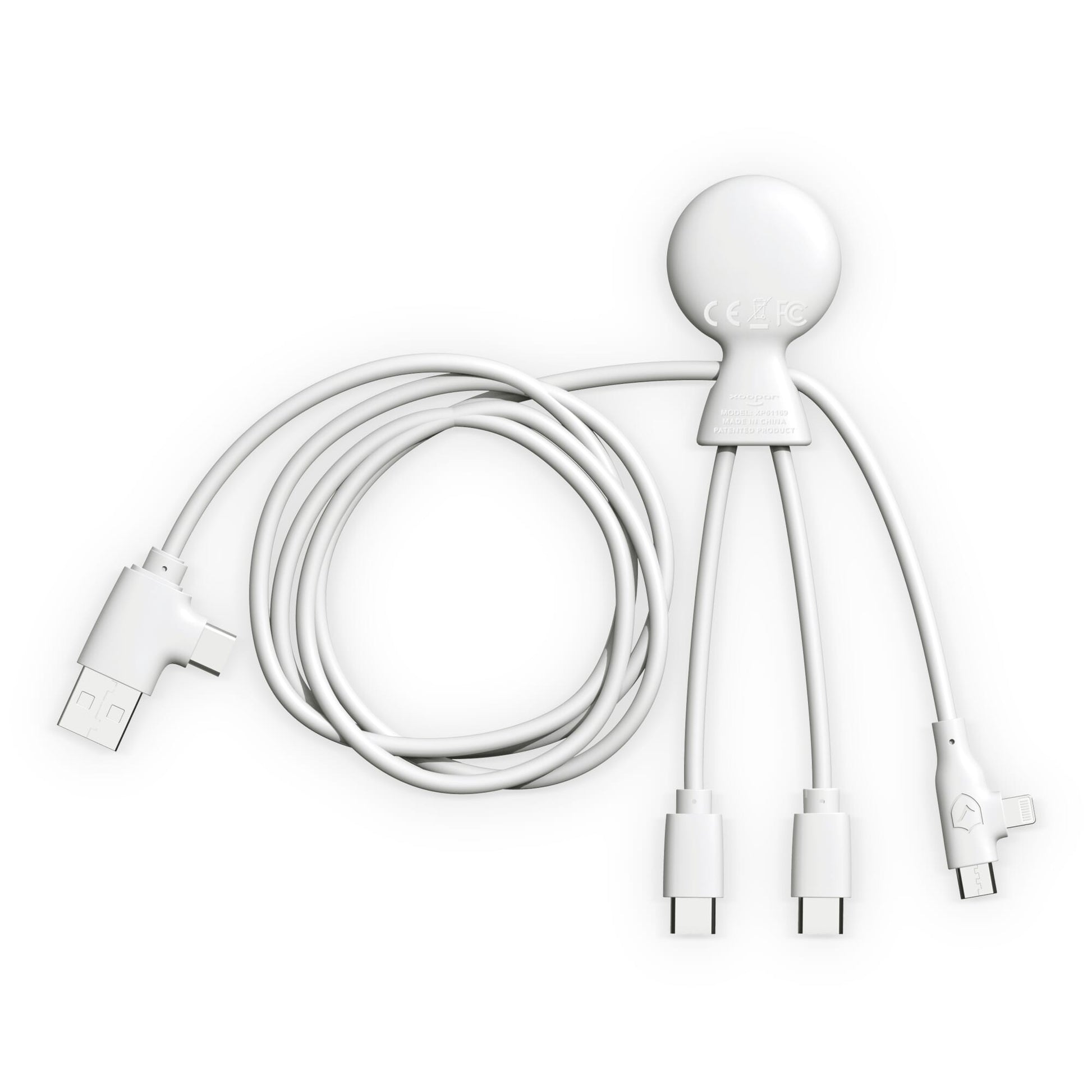 Xoopar Mr. Bio Long Multi-Kabel USB-C 1 Meter