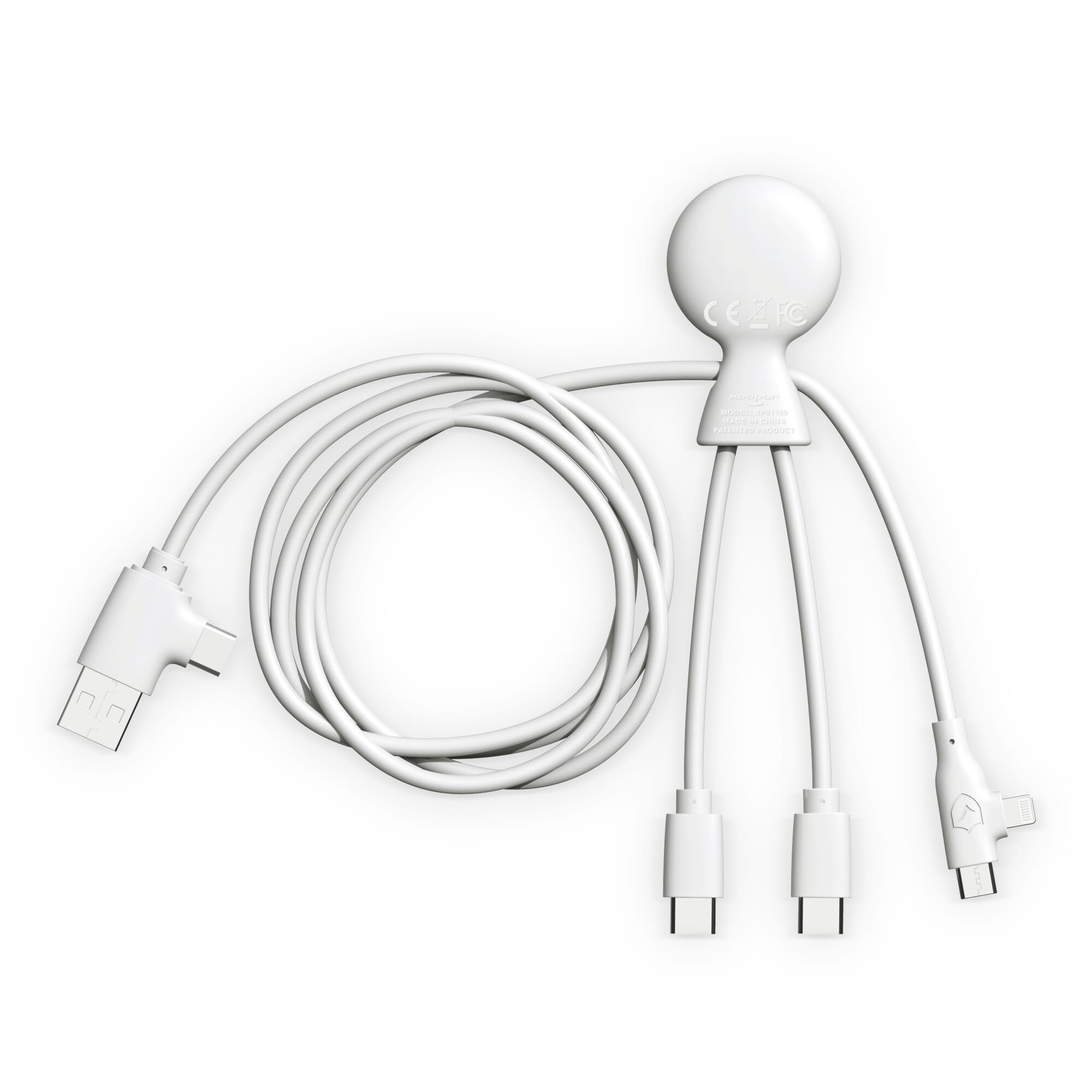 Xoopar Mr. Bio Long Multi-Kabel USB-C 1 Meter