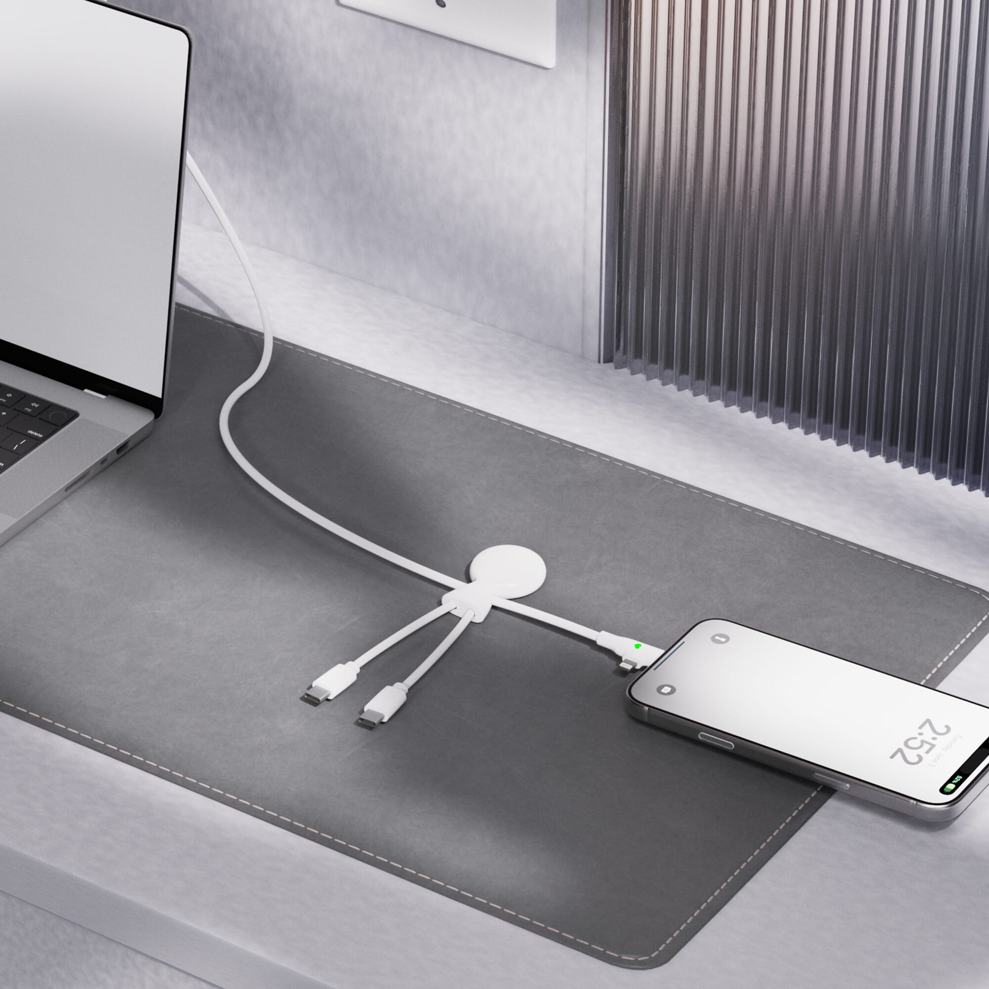 Xoopar Mr. Bio Long Multi-Kabel USB-C 1 Meter
