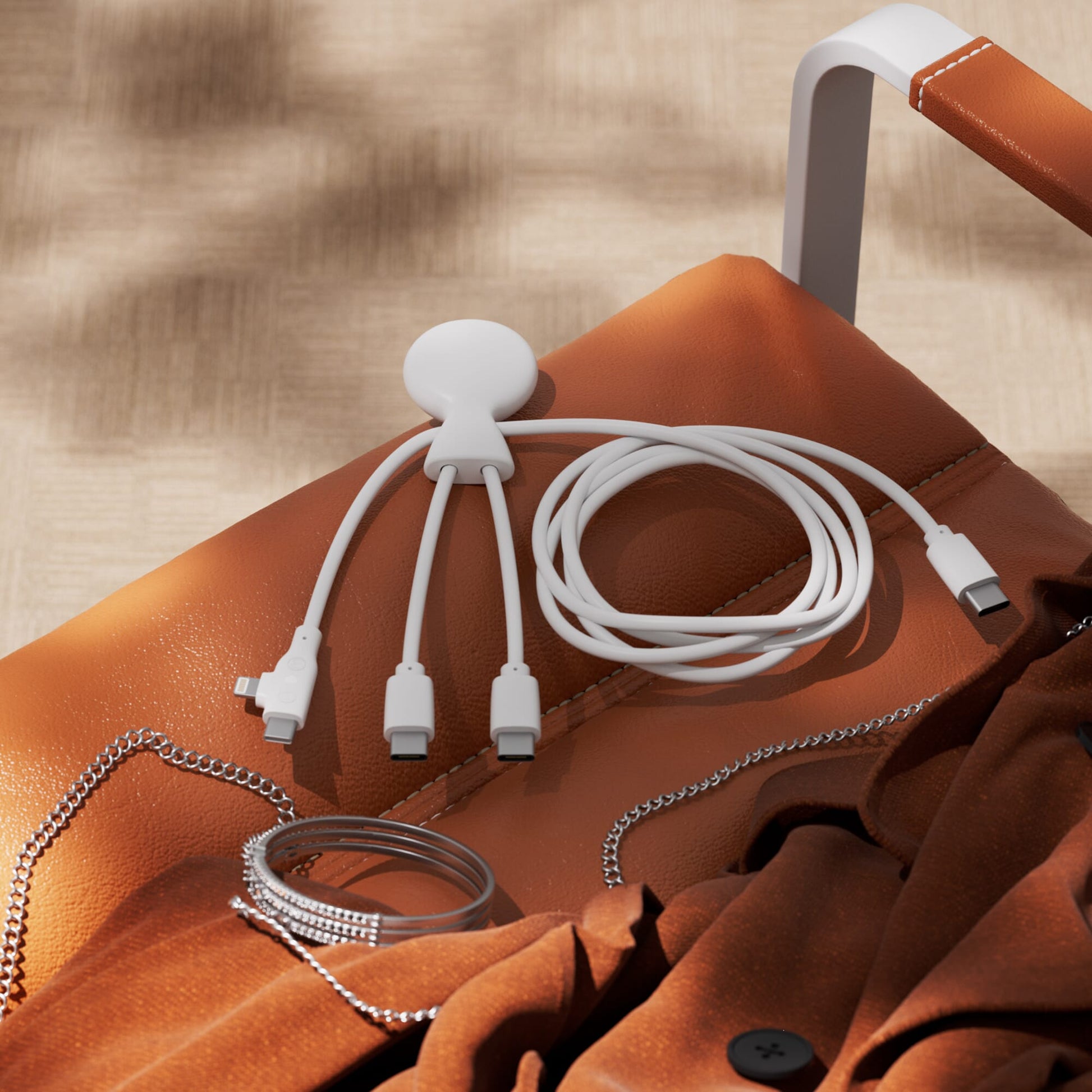 Xoopar Mr. Bio Long Multi-Kabel USB-C 1 Meter