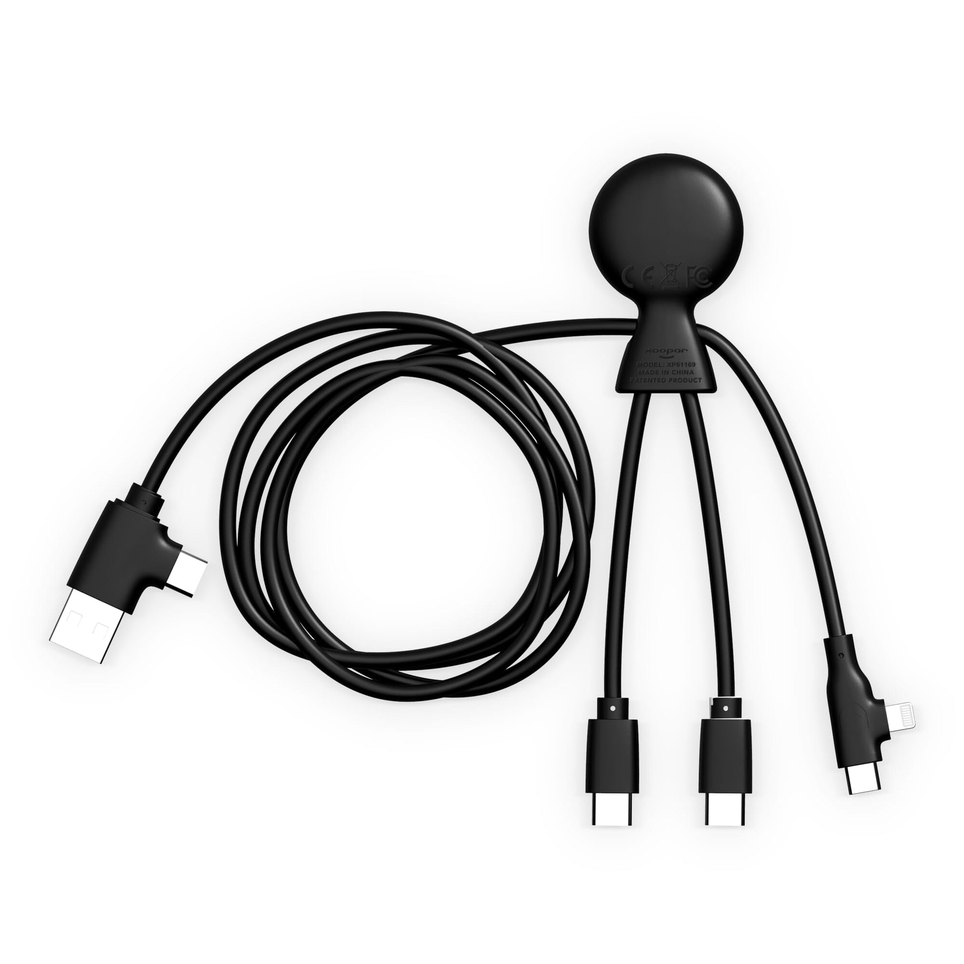Xoopar Mr. Bio Long Multi-Kabel USB-C 1 Meter