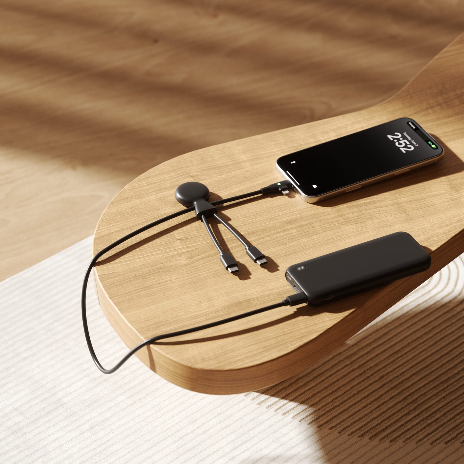 Xoopar Mr. Bio Long Multi-Kabel USB-C 1 Meter