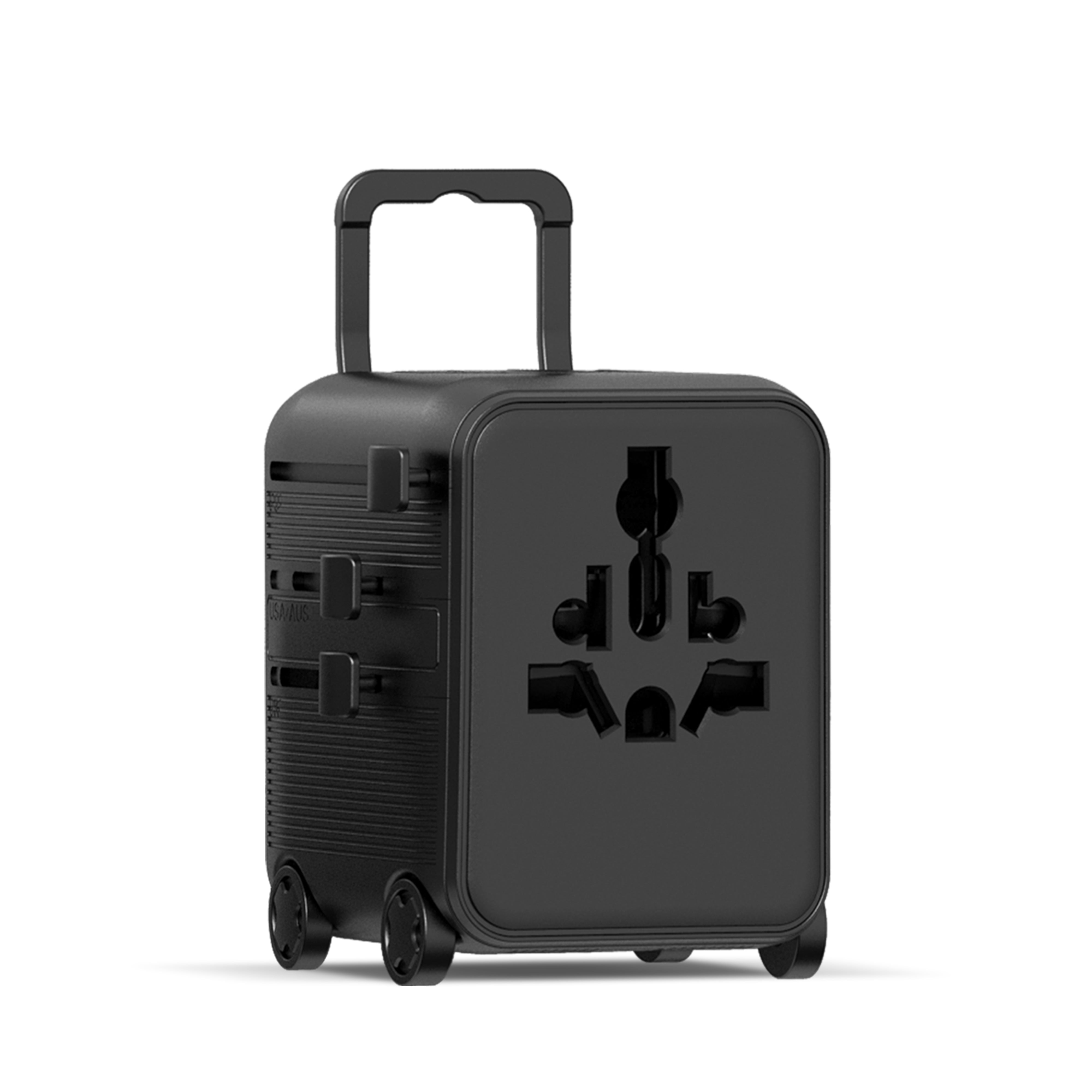 Xoopar „Luggie“ GAN Weltreiseadapter in Trolleyform