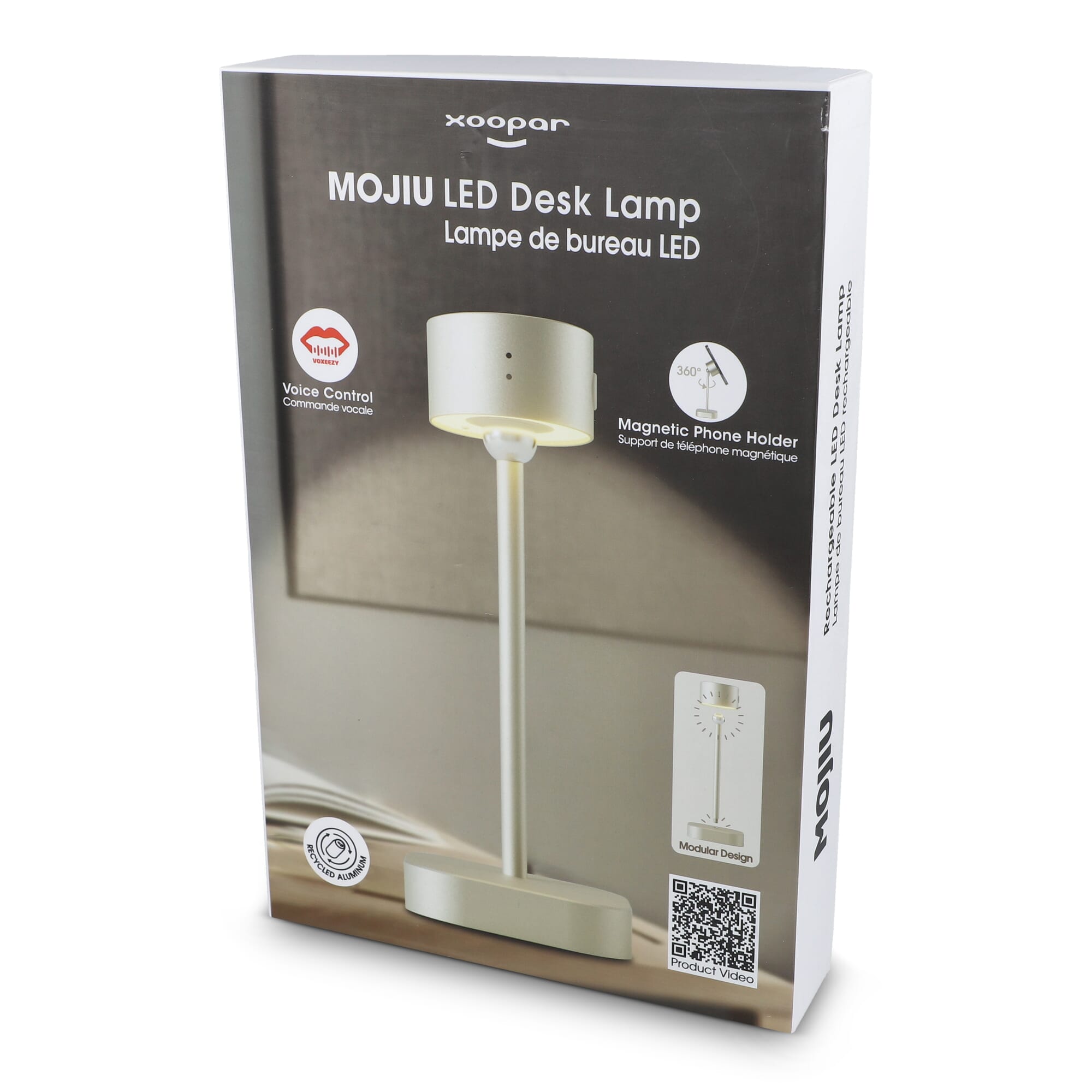 Xoopar Mojiu Smart Tischlampe mit Sprachsteuerung