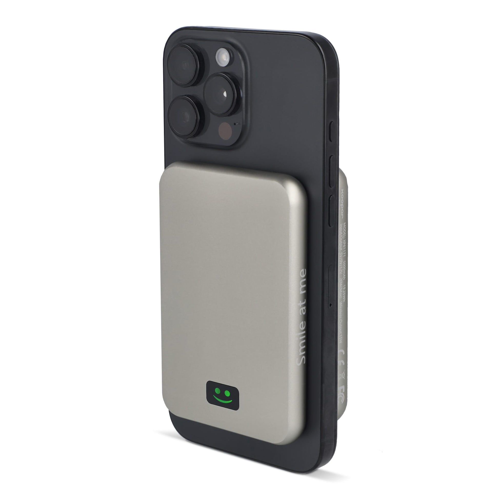 Xoopar Smile Wireless Mirror Powerbank Kompatibel mit MagSafe 5000 mAh