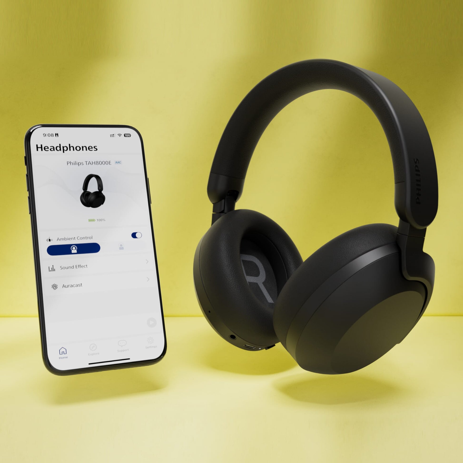 Philips TAH8000E Over-Ear-Kopfhörer mit ANC
