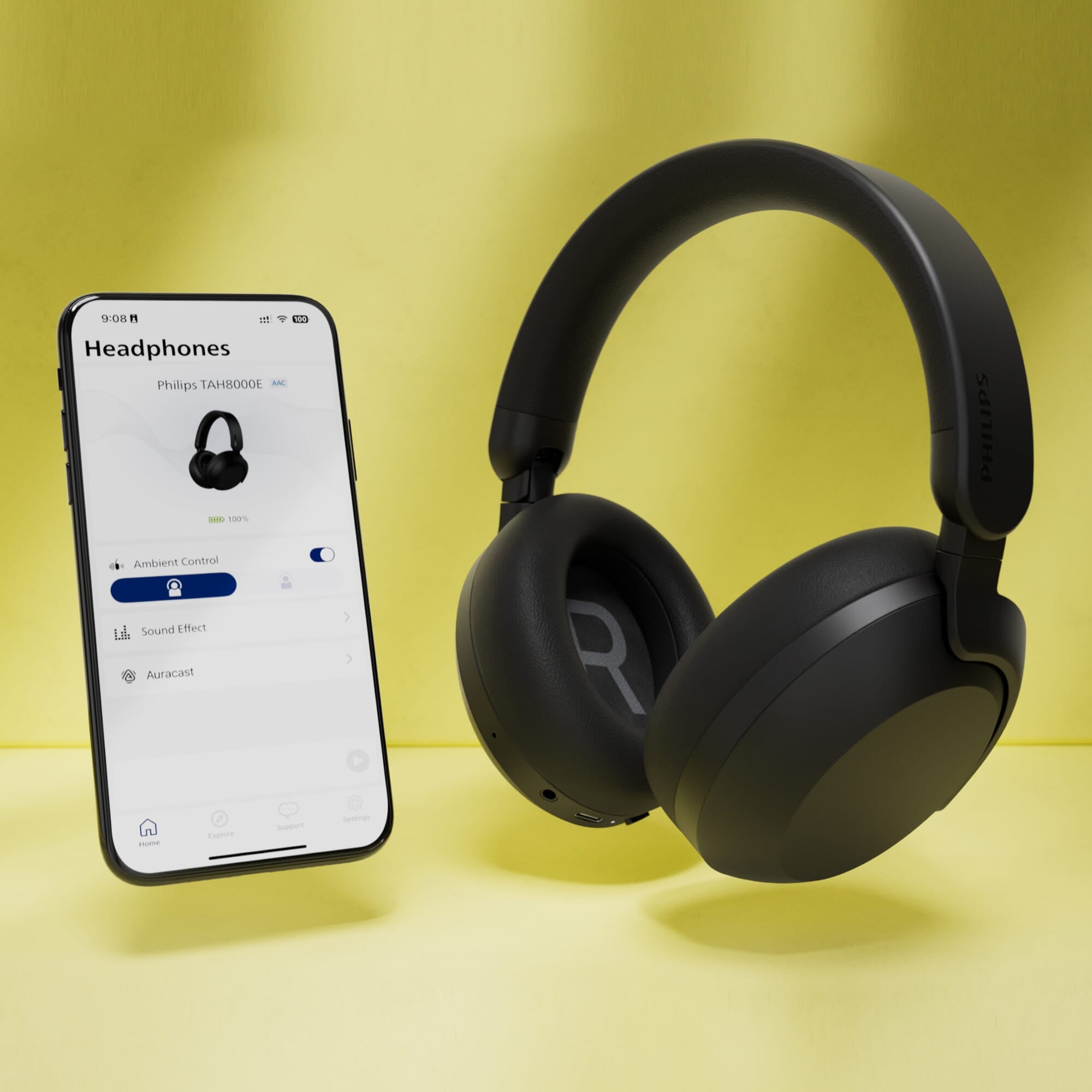 Philips TAH8000E Over-Ear-Kopfhörer mit ANC