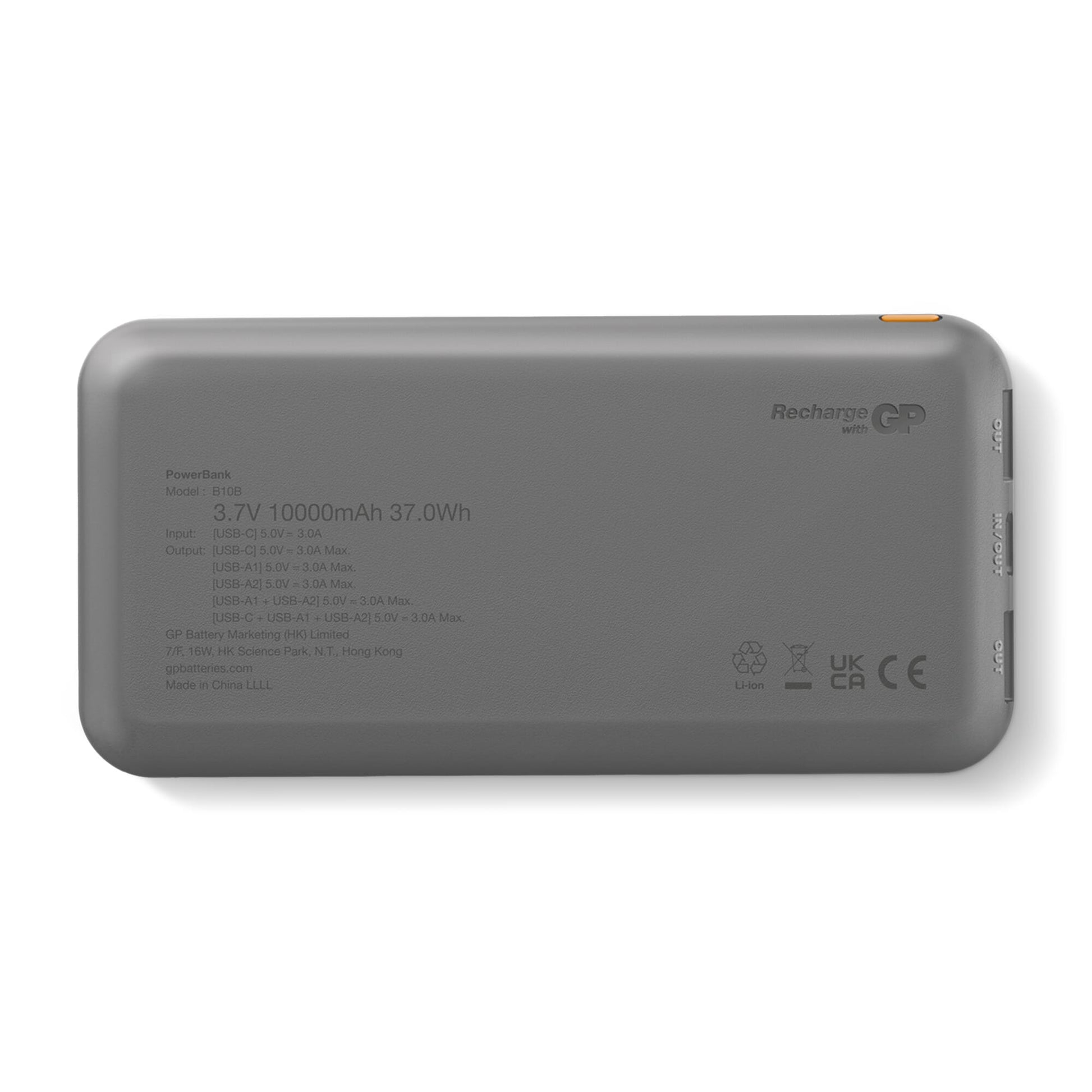 GP B+ Serie Powerbank 10000 mAh