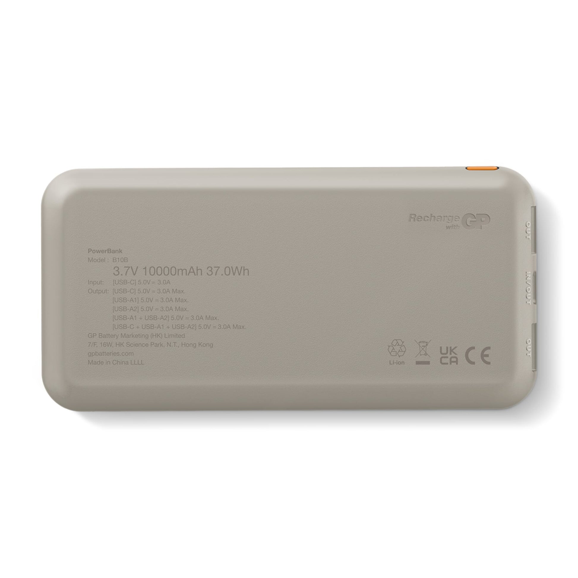 GP B+ Serie Powerbank 10000 mAh