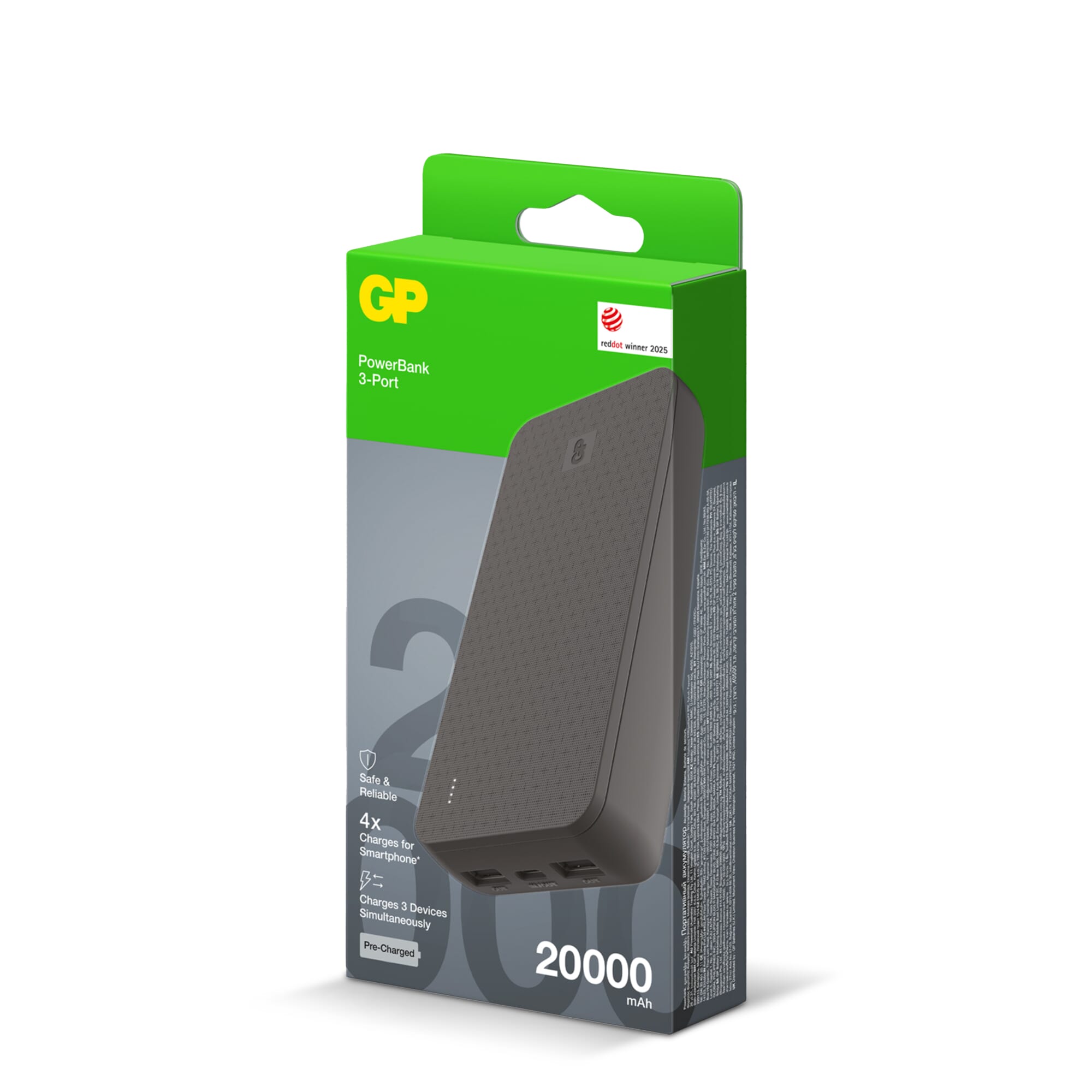 GP B+ Serie Powerbank 20000 mAh