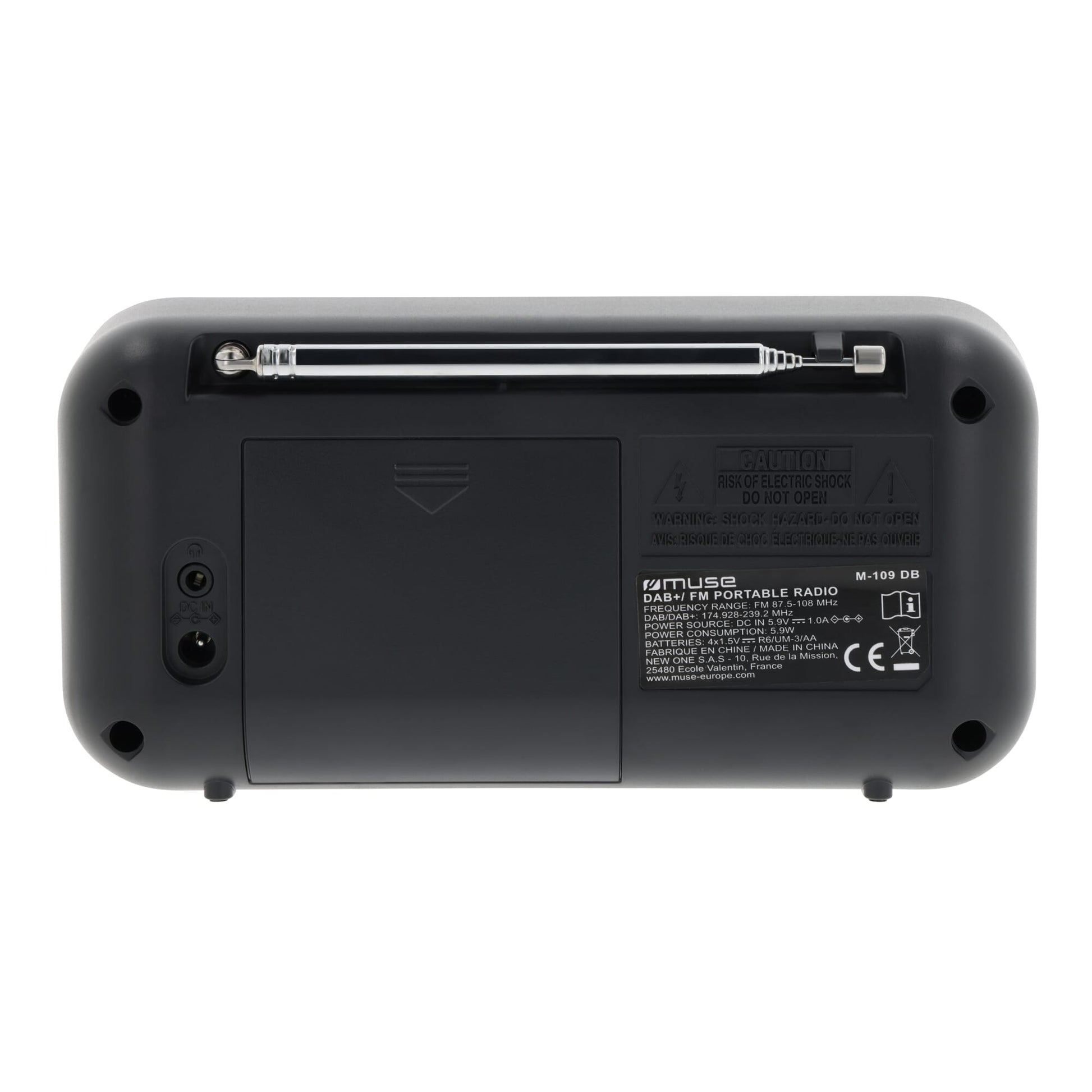 M-109 DB | Muse Portable Radio FM/DAB+