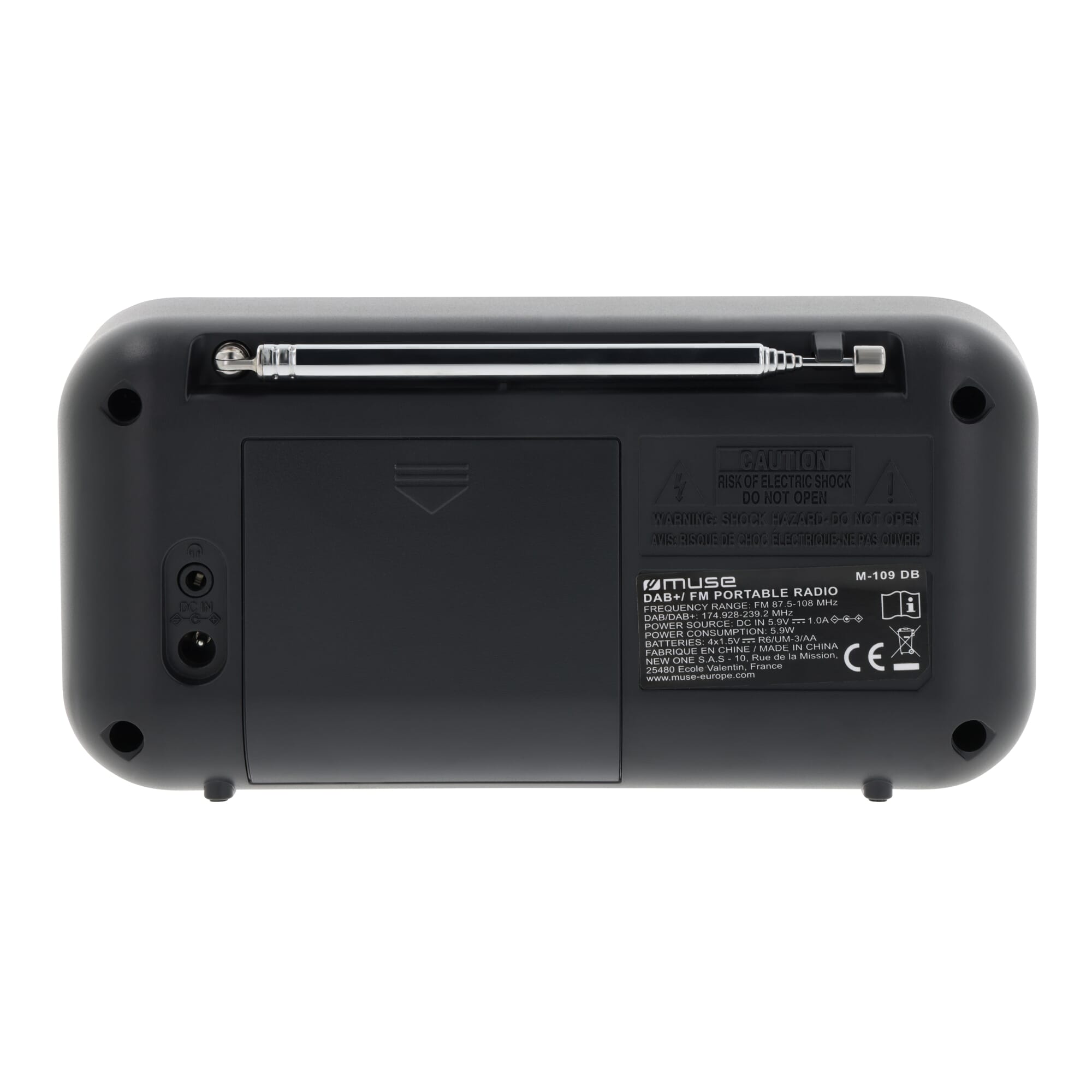 M-109 DB | Muse Portable Radio FM/DAB+