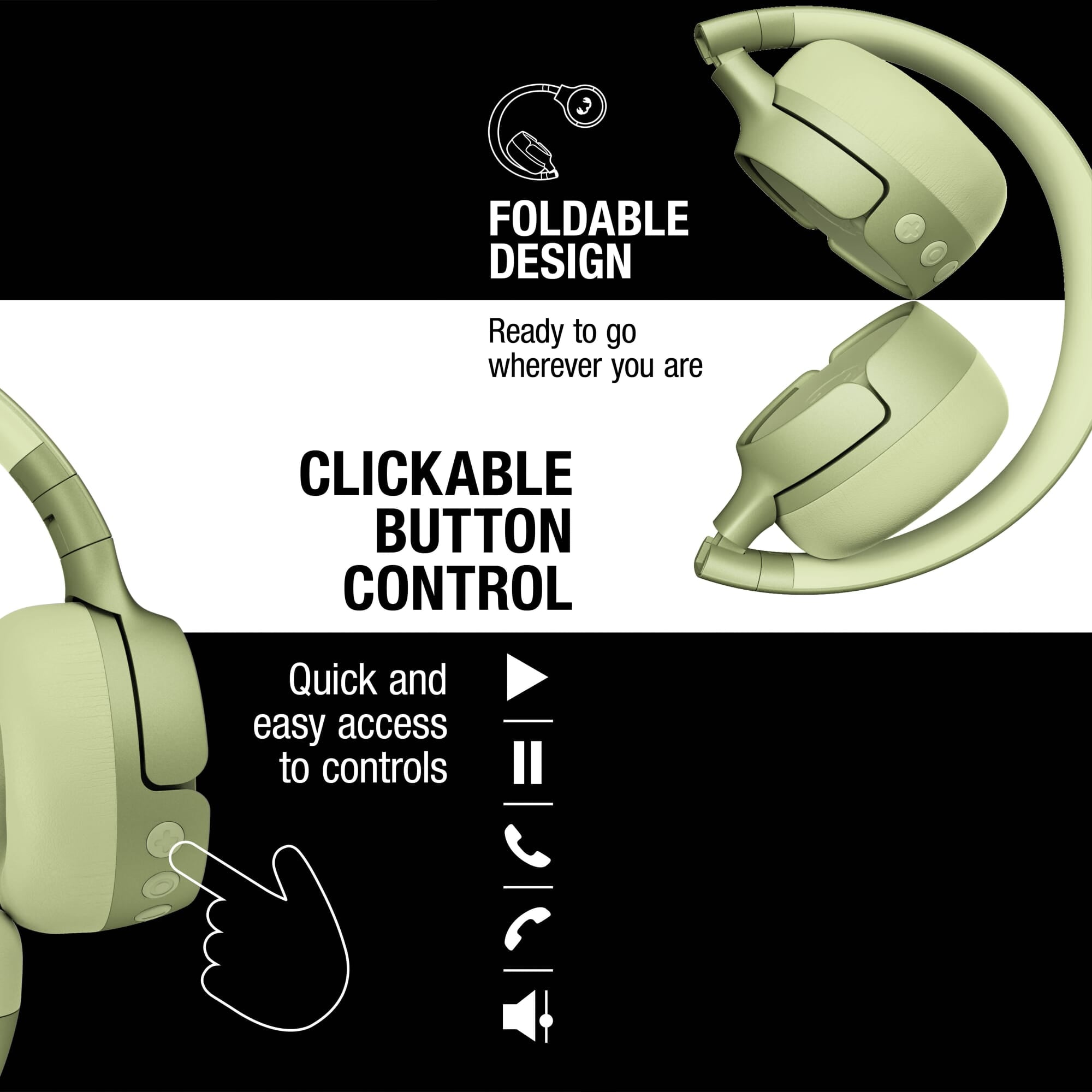 3HP1100 I Fresh 'n Rebel Code Fuse-Wireless on-ear headphone