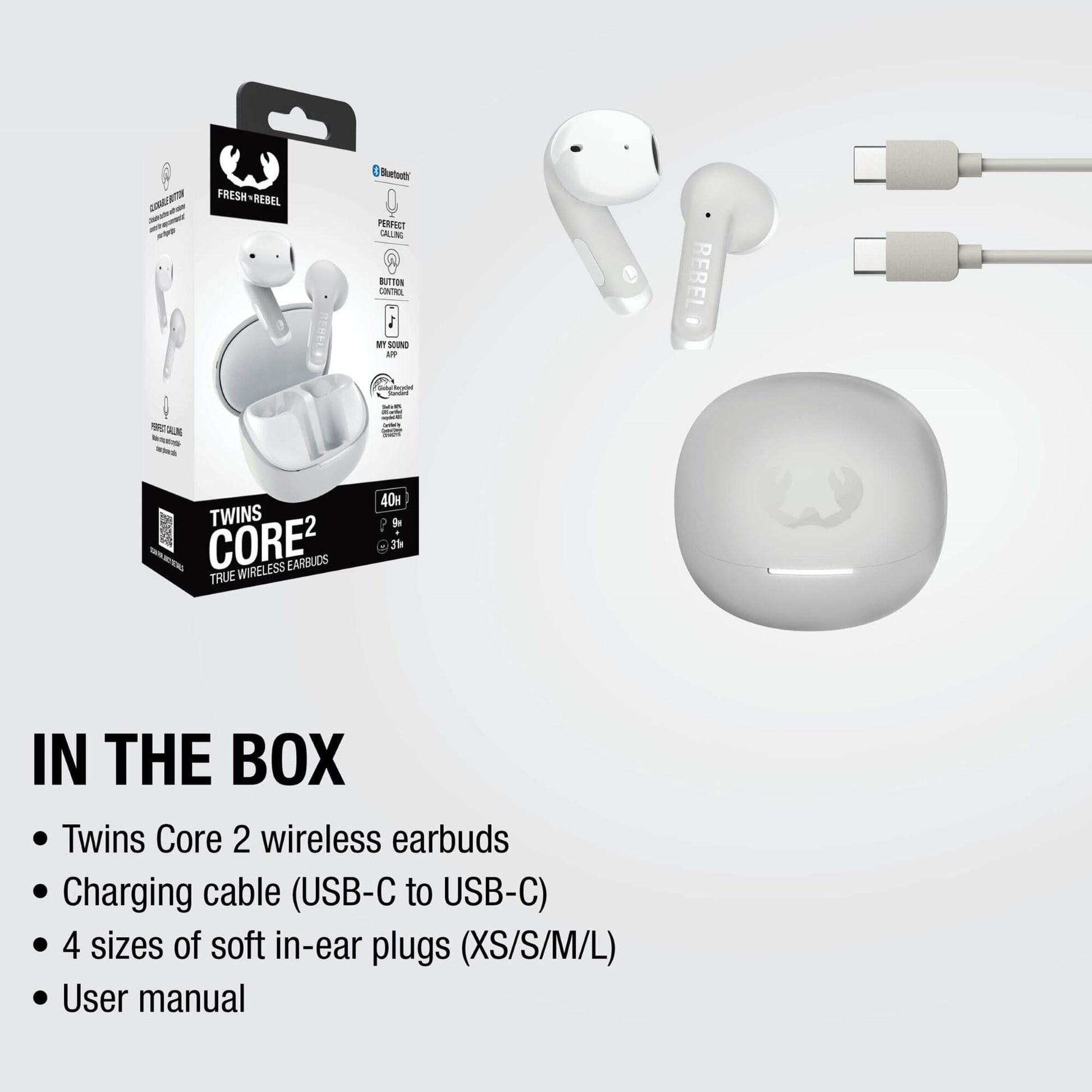 Fresh 'n Rebel Twins Core 2 In-Ear-Kopfhörer