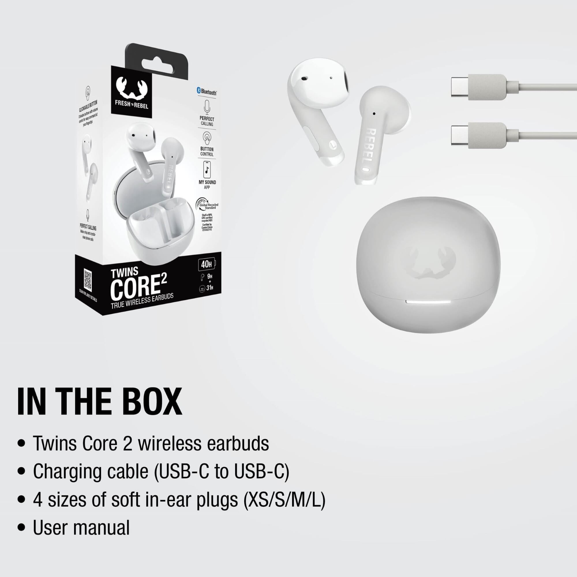 Fresh 'n Rebel Twins Core 2 In-Ear-Kopfhörer