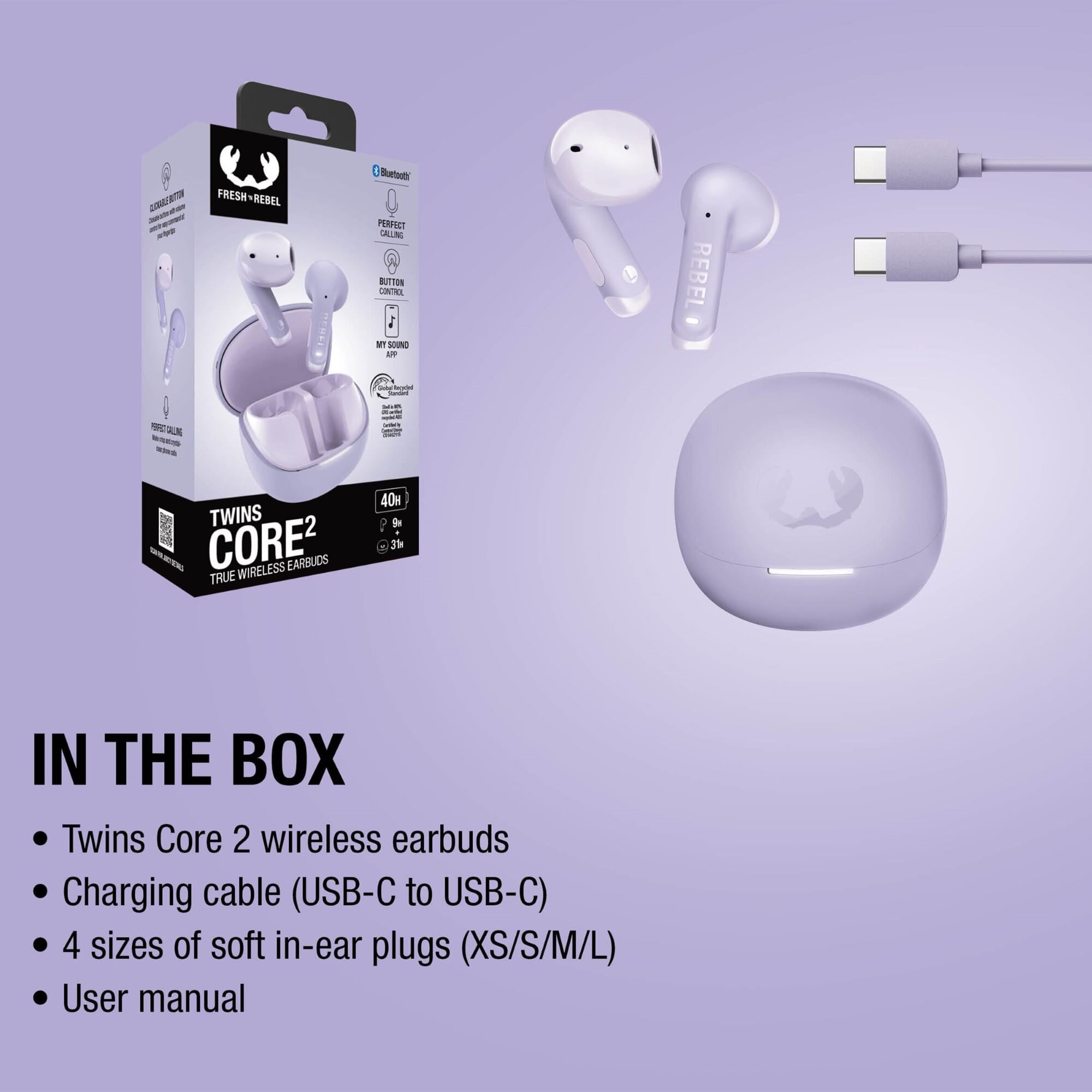 Fresh 'n Rebel Twins Core 2 In-Ear-Kopfhörer
