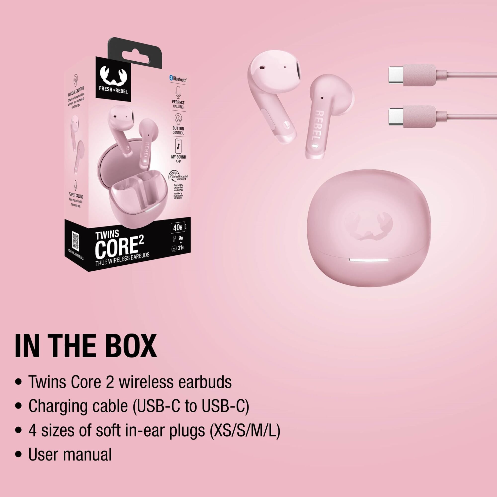 Fresh 'n Rebel Twins Core 2 In-Ear-Kopfhörer