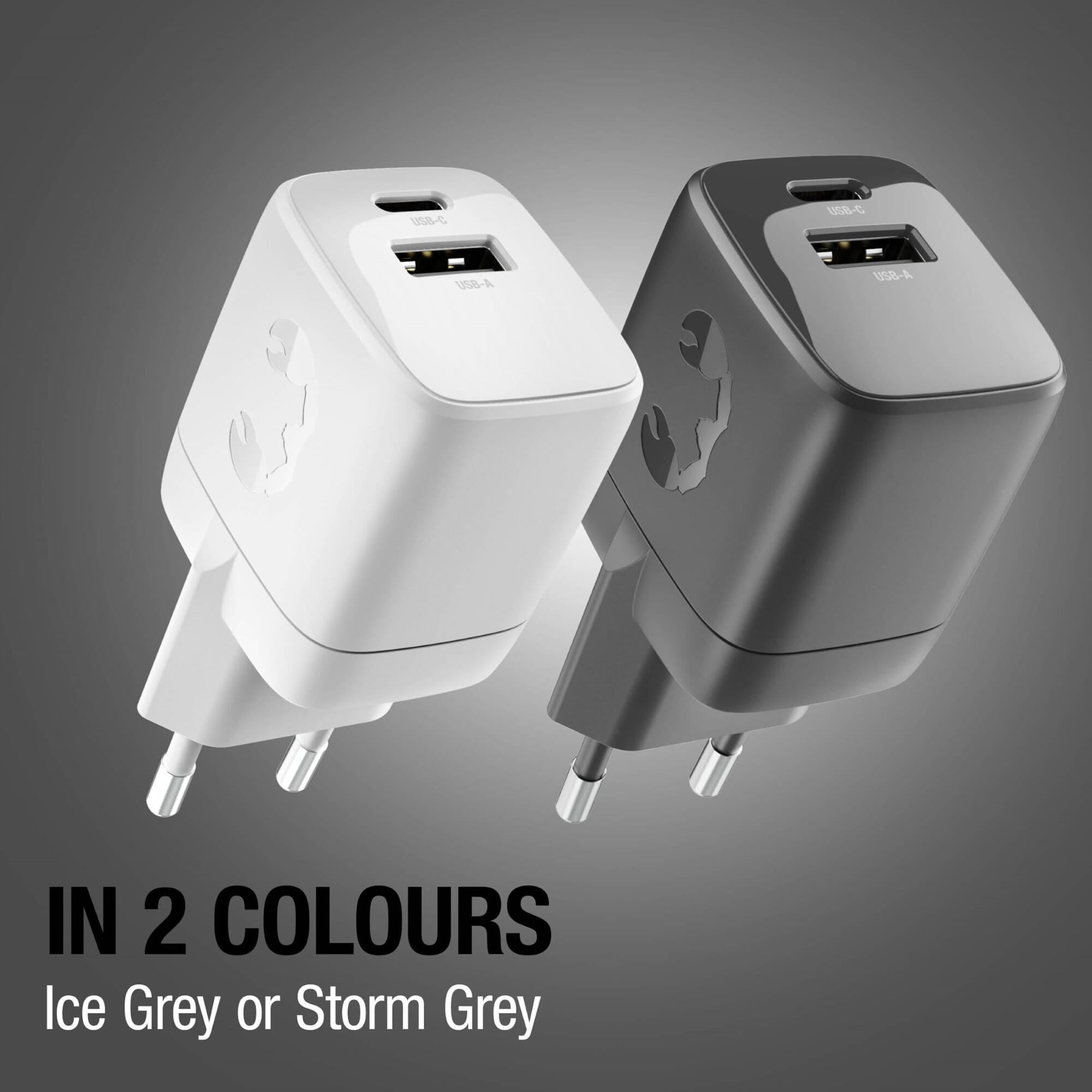 Fresh 'n Rebel 30W Schnellladegerät GaN USB-C & USB-A