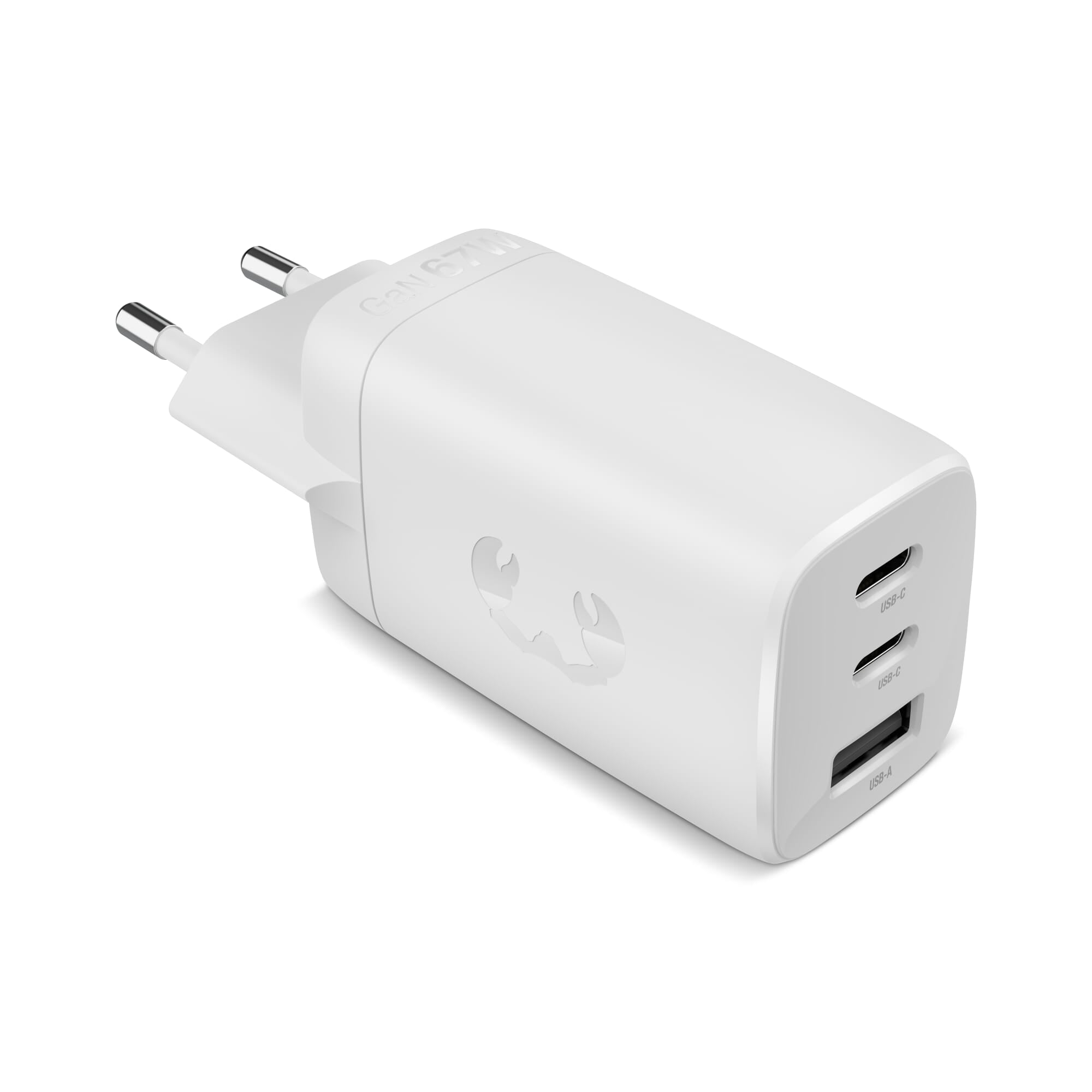 Fresh 'n Rebel 67W Laptop-Ladegerät GaN USB-C und USB-A
