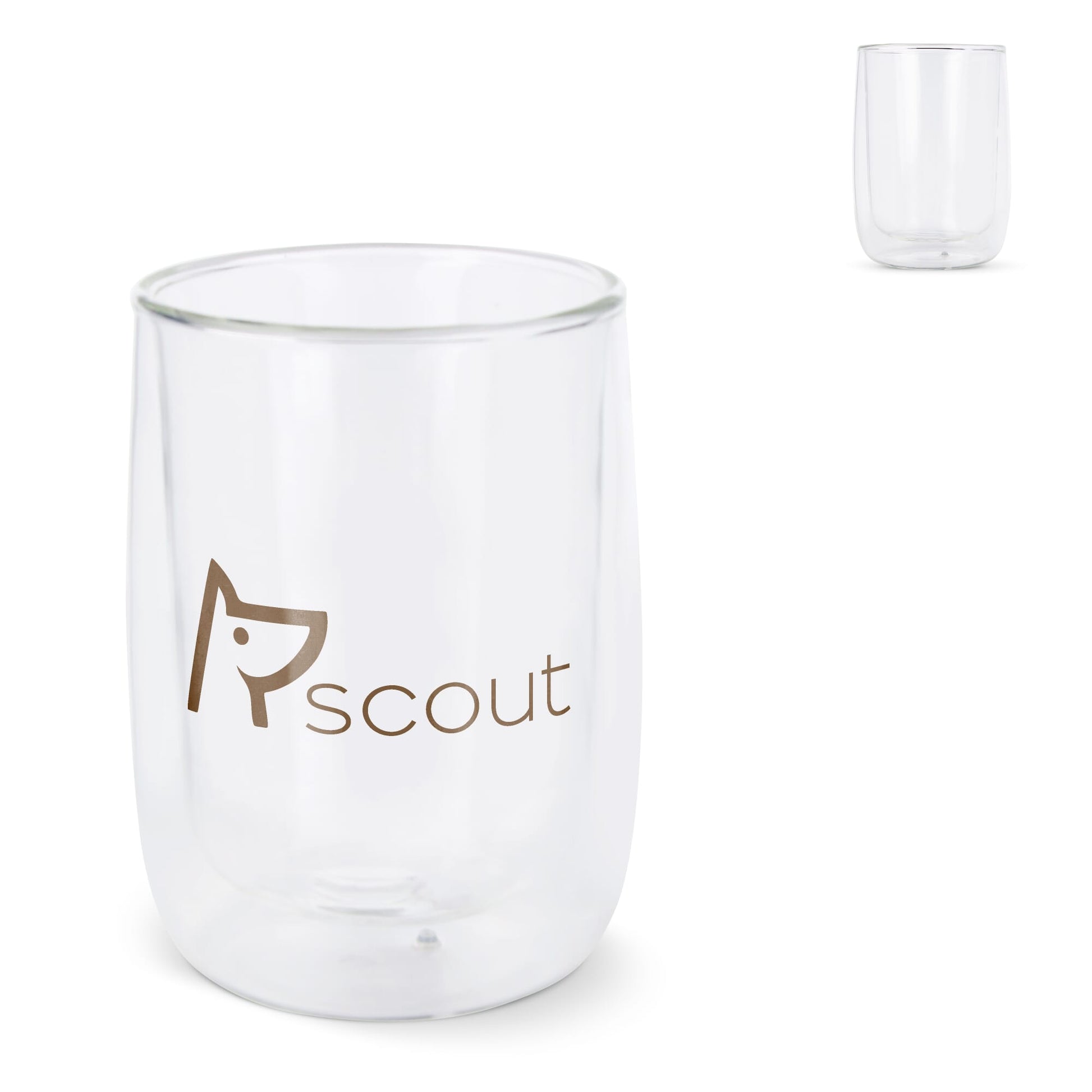 Doppelwandiges Kaffeeglas Marian 320 ml