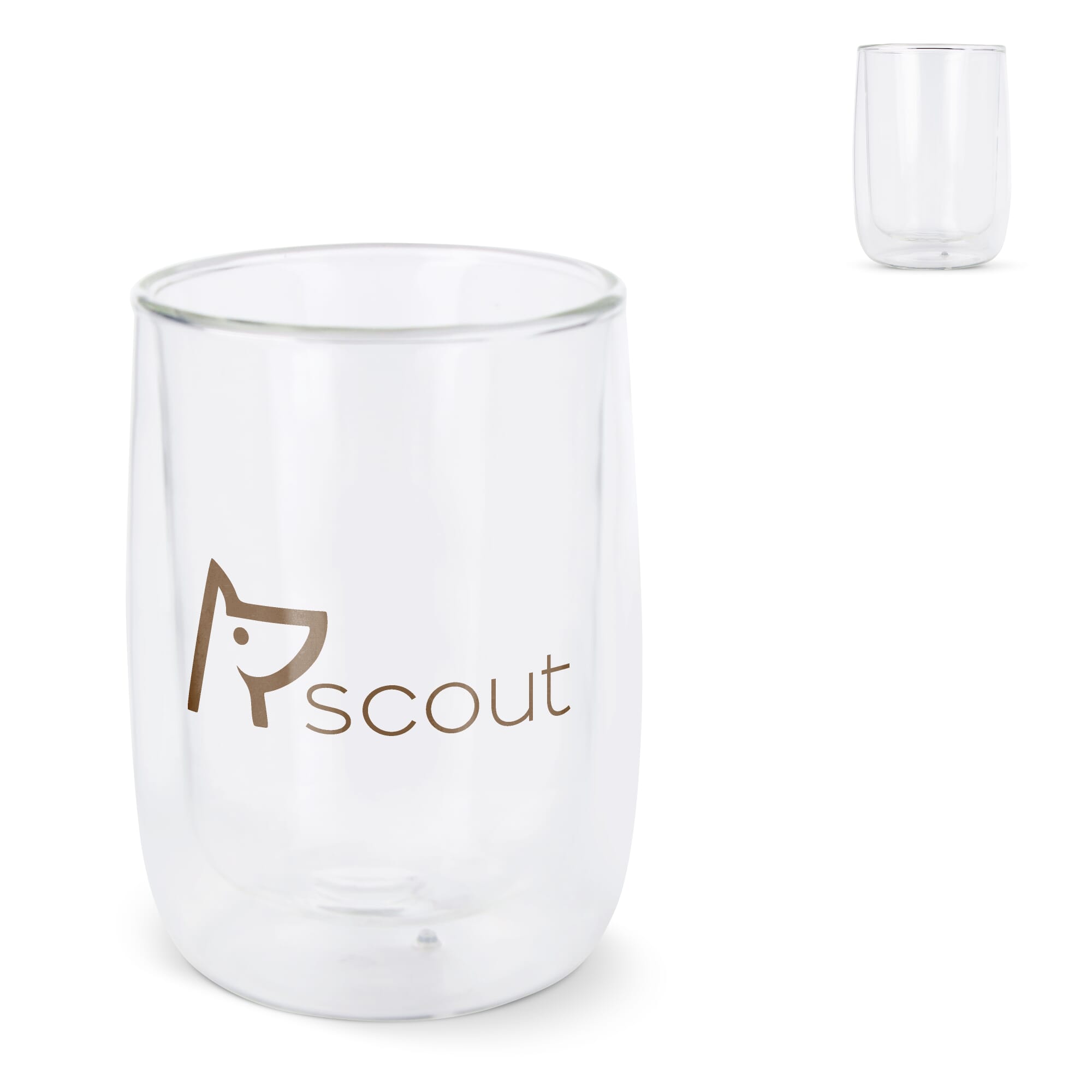 Doppelwandiges Kaffeeglas Marian 320 ml