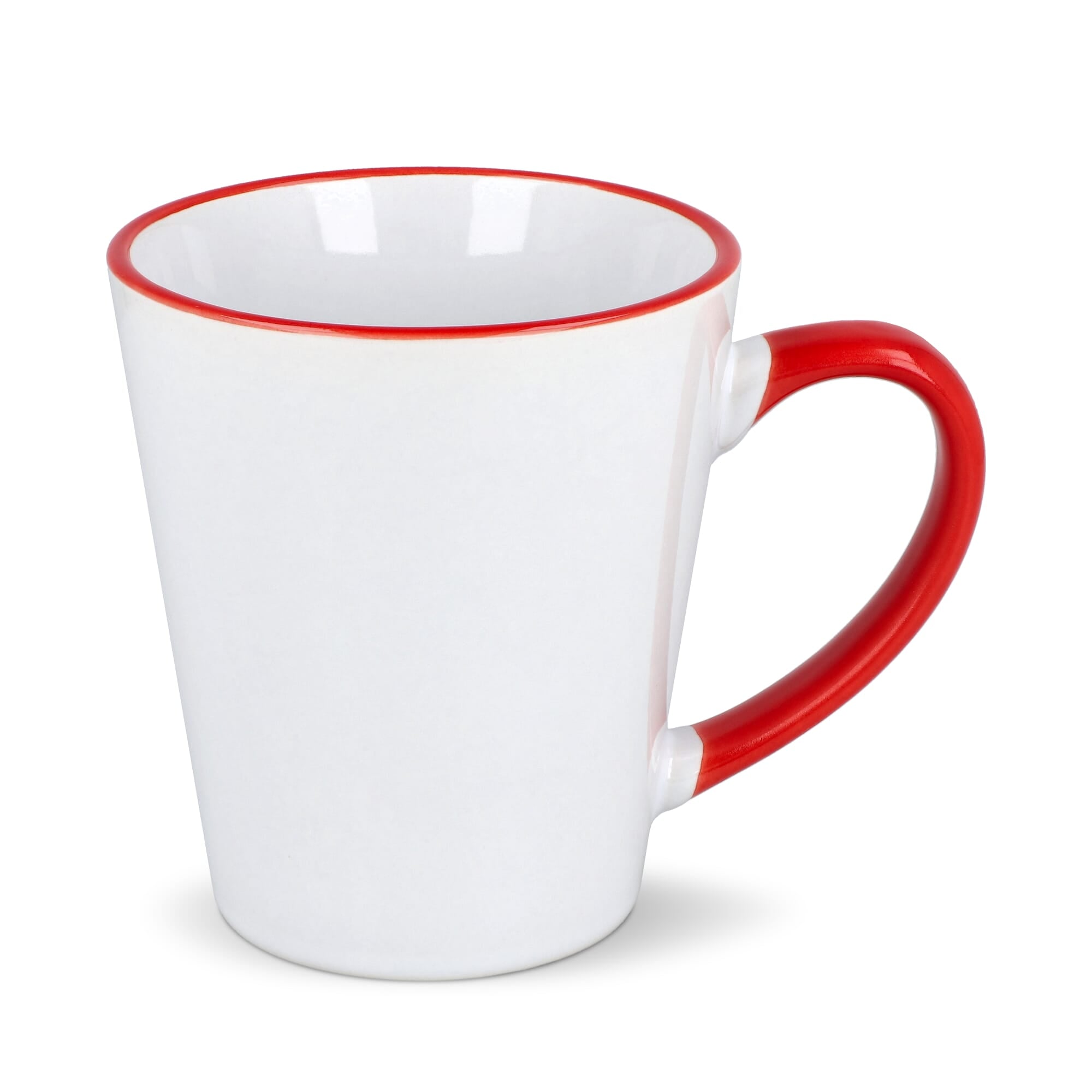 Melbourne Sublimationsbecher farbiger Rand & Henkel 300ml