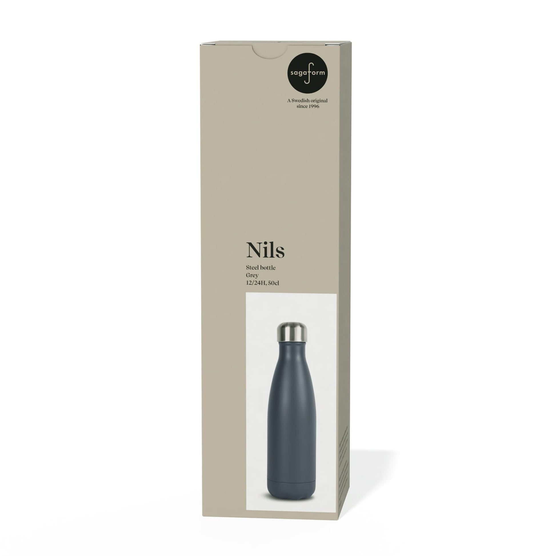 Sagaform Nils Stahlflasche 500ml
