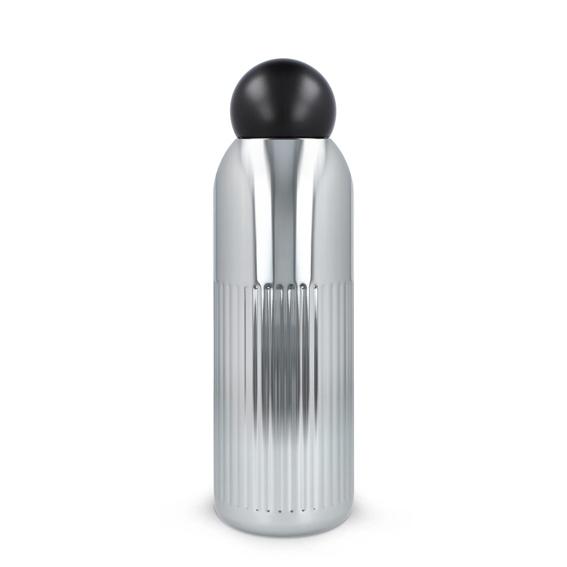 Sagaform Tekla Stahlisolierflasche Chrom (recycelt) 500 ml
