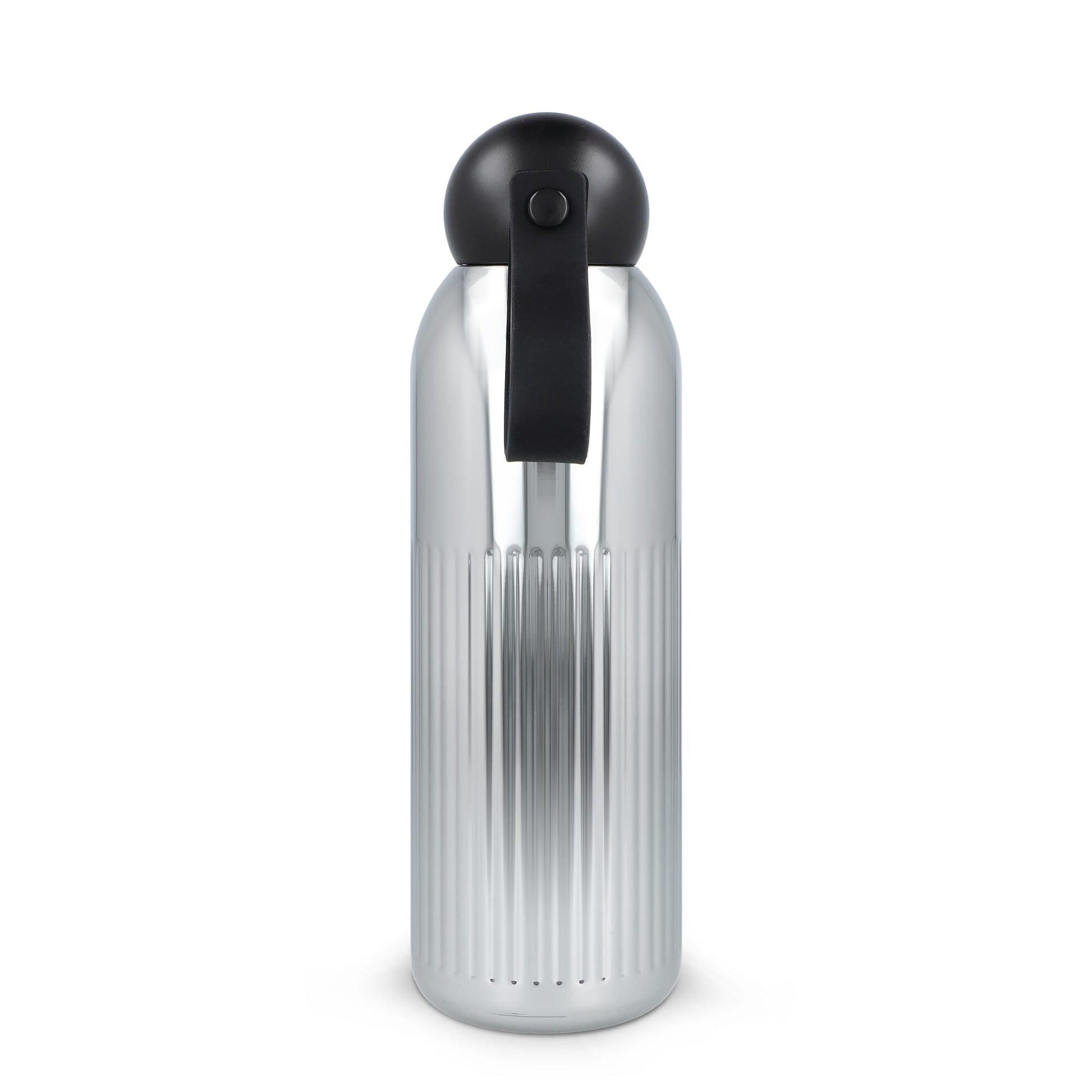 Sagaform Tekla Stahlisolierflasche Chrom (recycelt) 500 ml