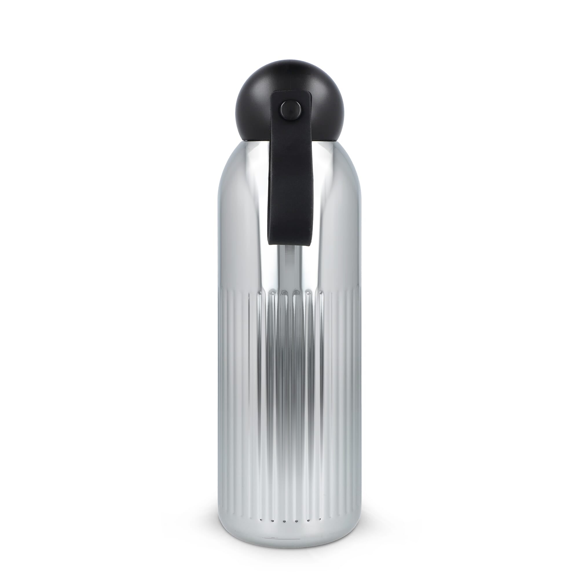 Sagaform Tekla Stahlisolierflasche Chrom (recycelt) 500 ml