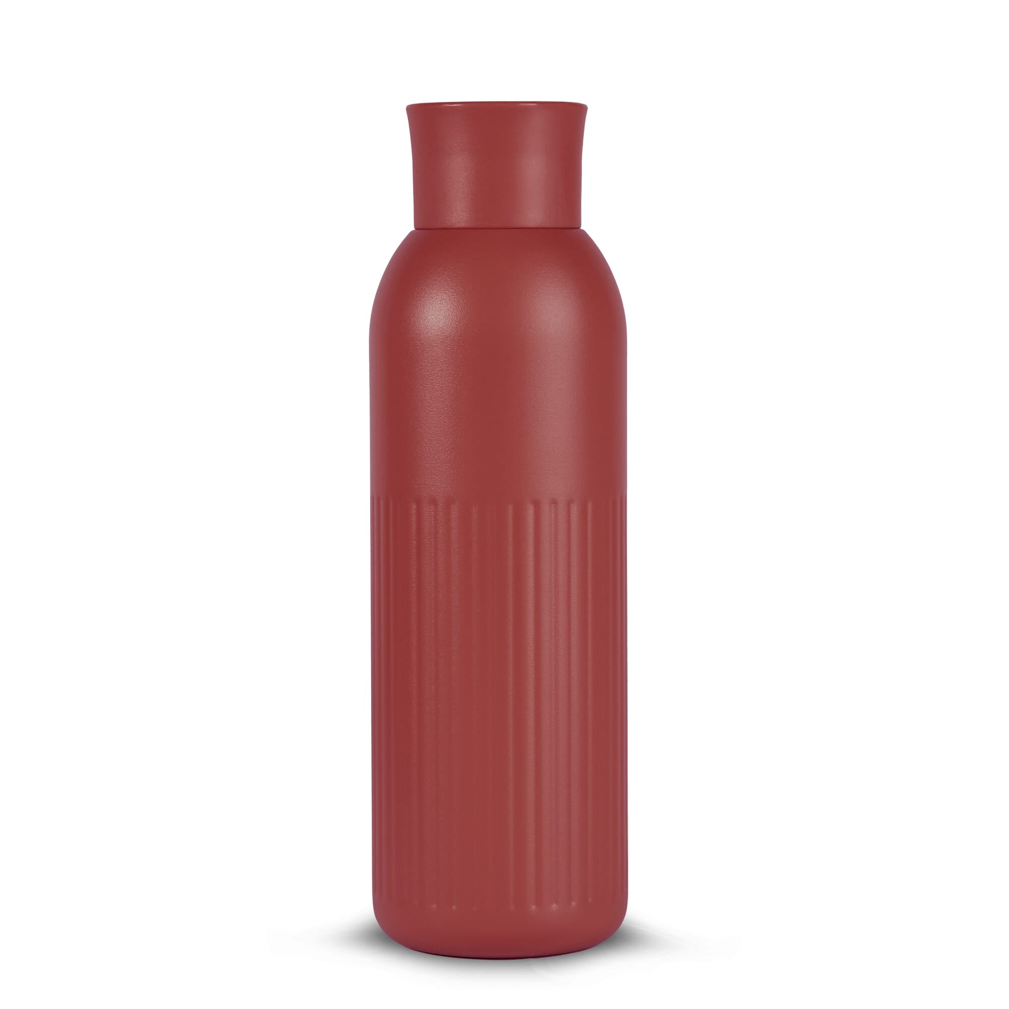 Sagaform Tekla Push Stahlisolierflasche mit Druckverschluss (recycelt) 500 ml