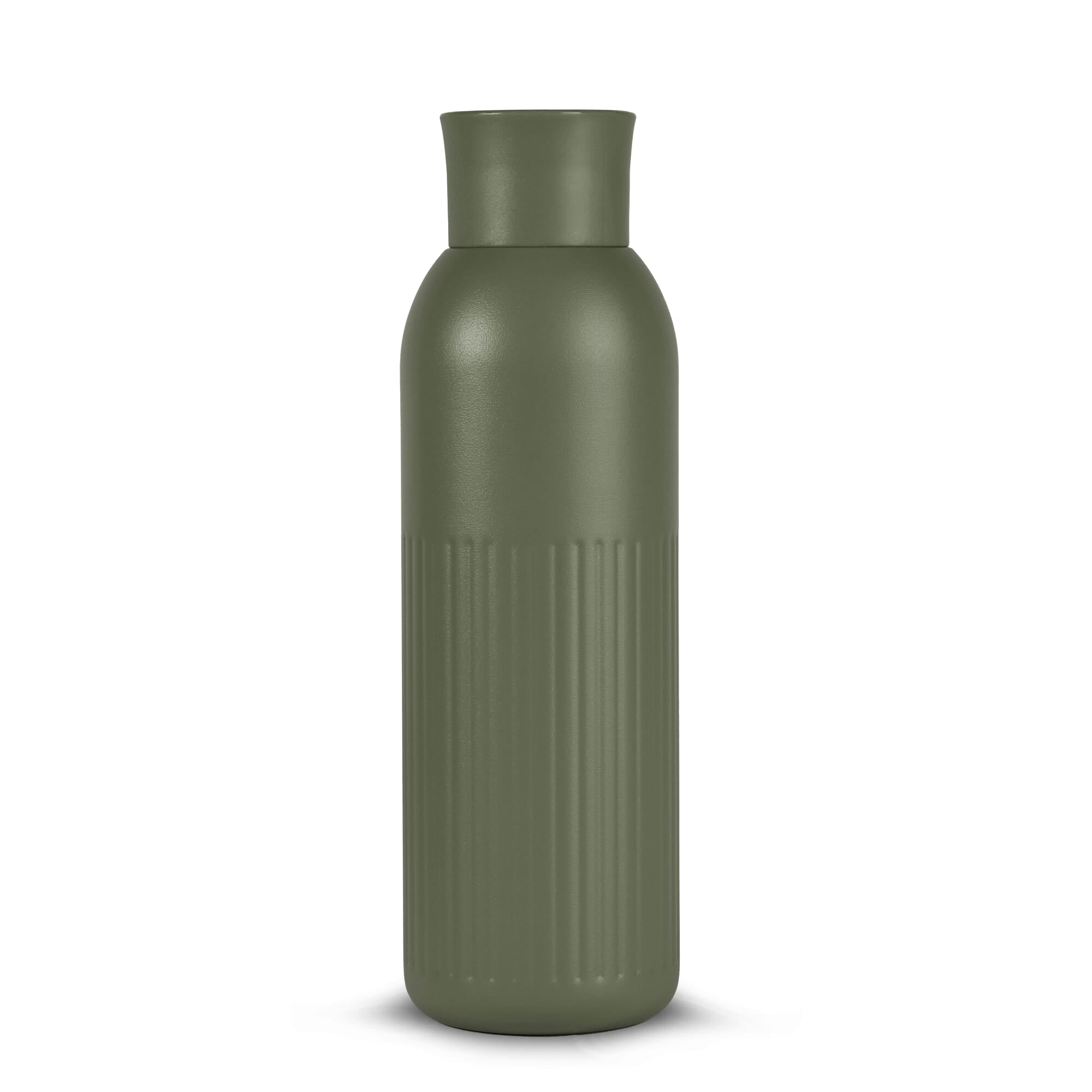 Sagaform Tekla Push Stahlisolierflasche mit Druckverschluss (recycelt) 500 ml