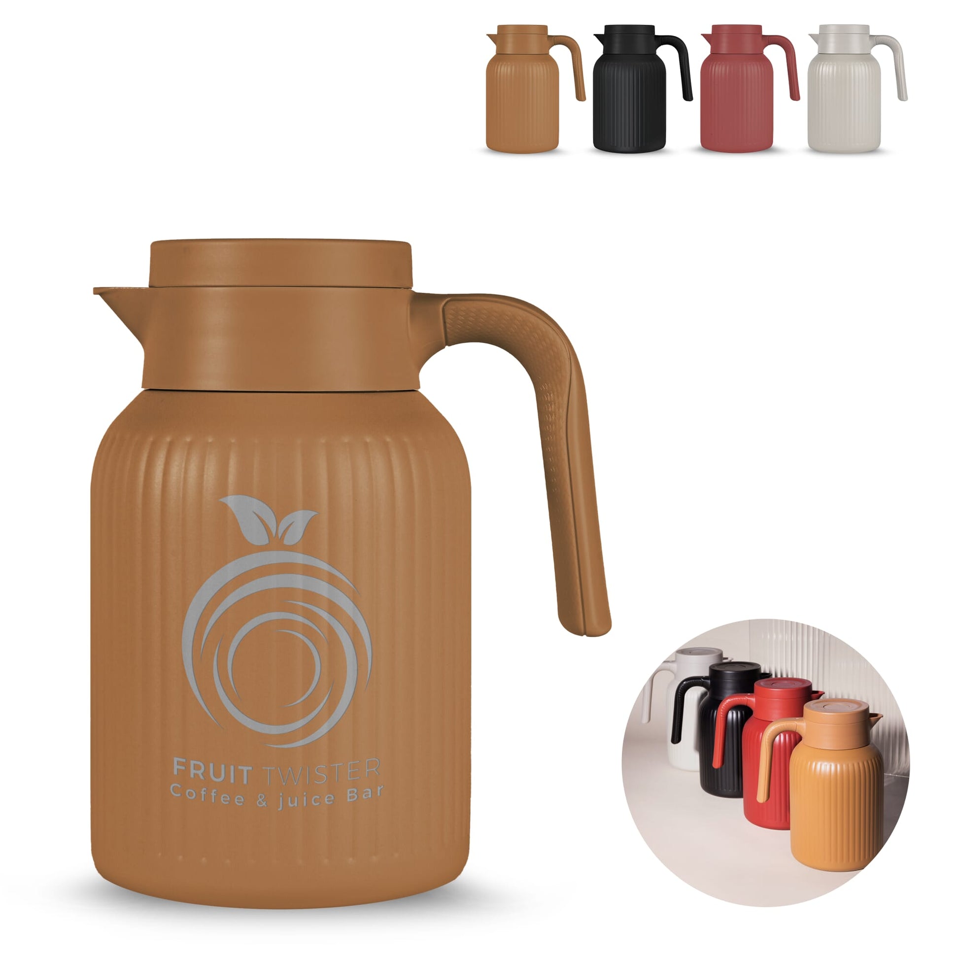 Sagaform Trine Thermokaraffe (recycelt) 1.5 L