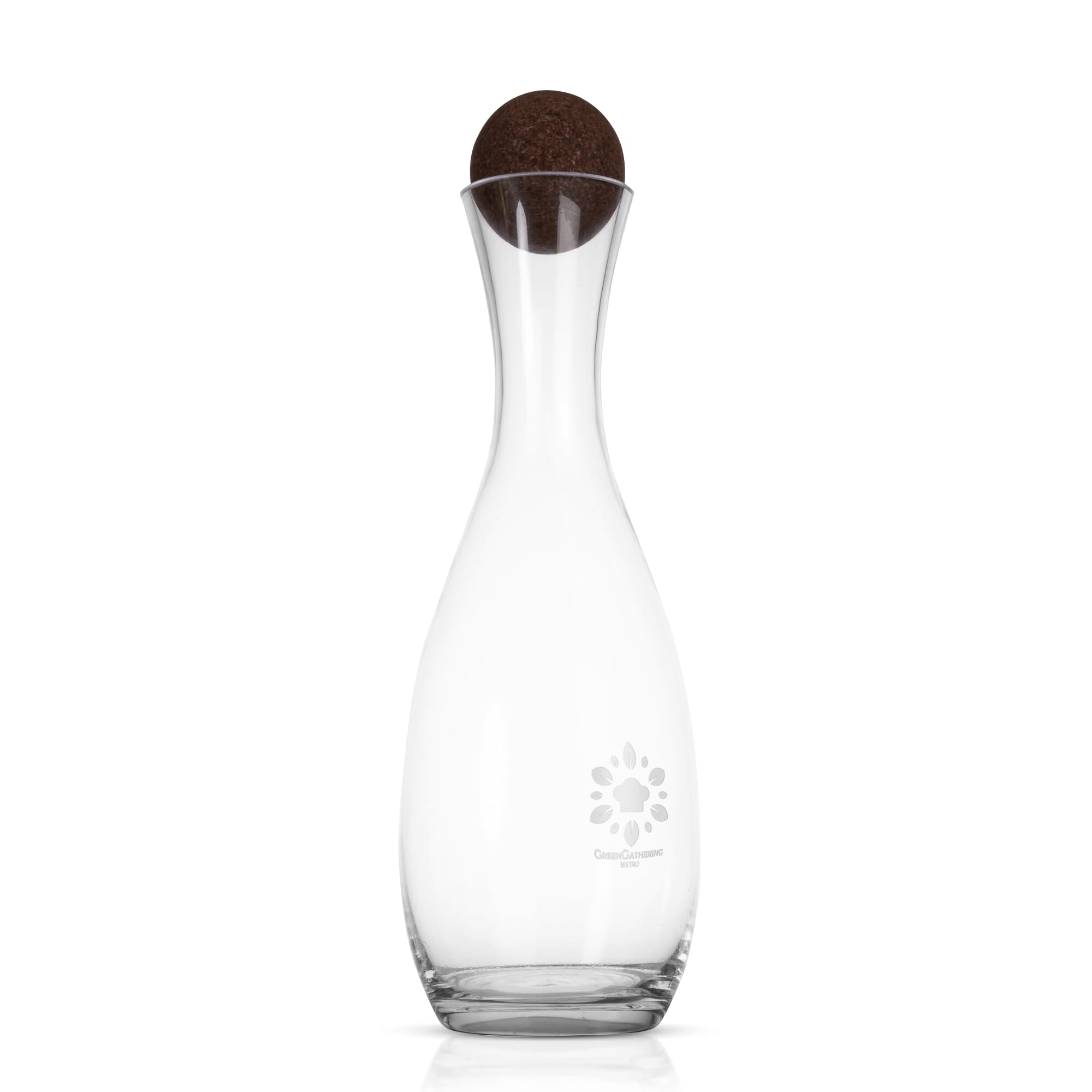 Sagaform Nature Karaffe mit Korkverschluss 1,5 liter