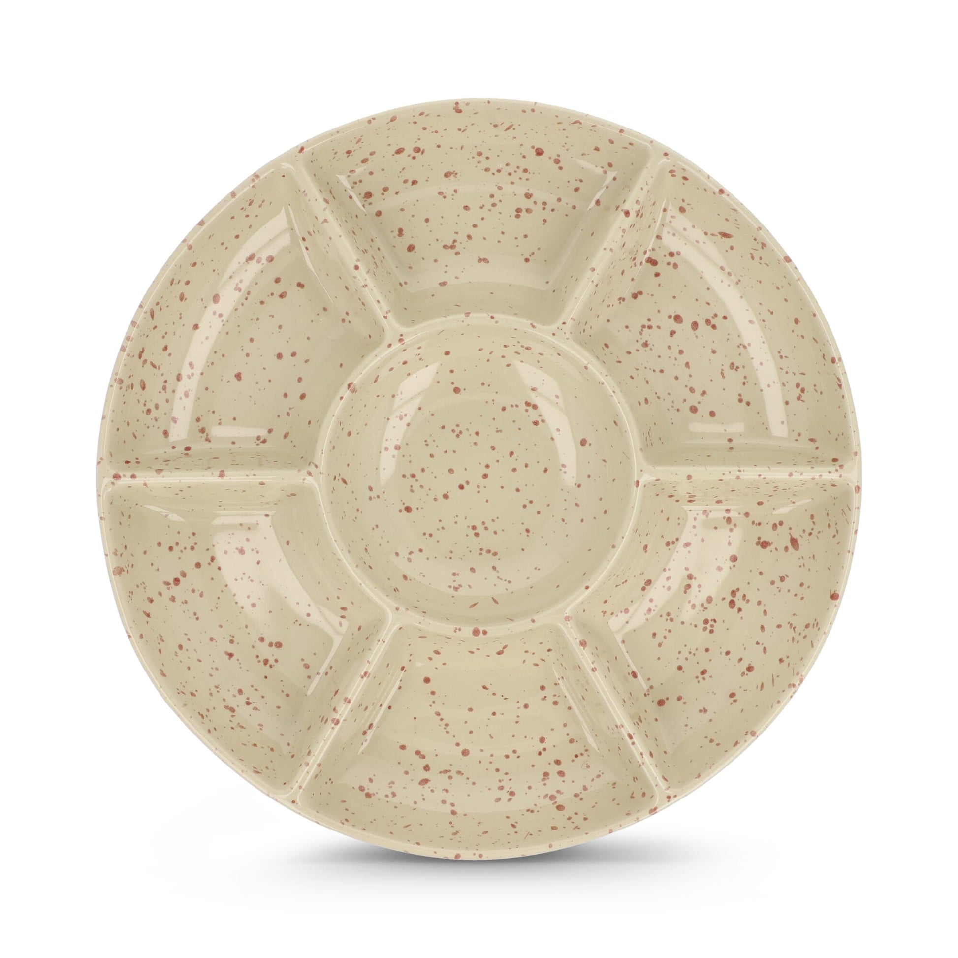 Sagaform Ditte Keramik-Servierplatte rund 26 cm