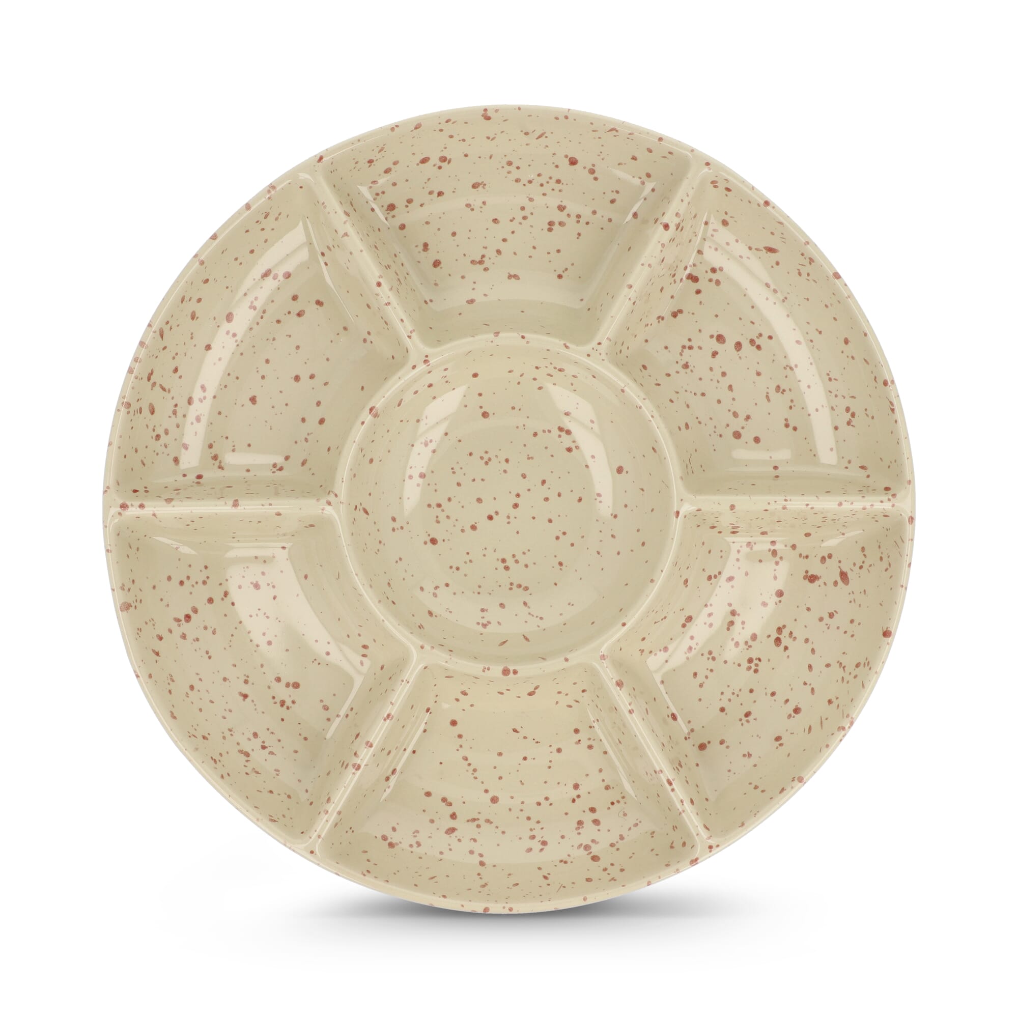 Sagaform Ditte Keramik-Servierplatte rund 26 cm