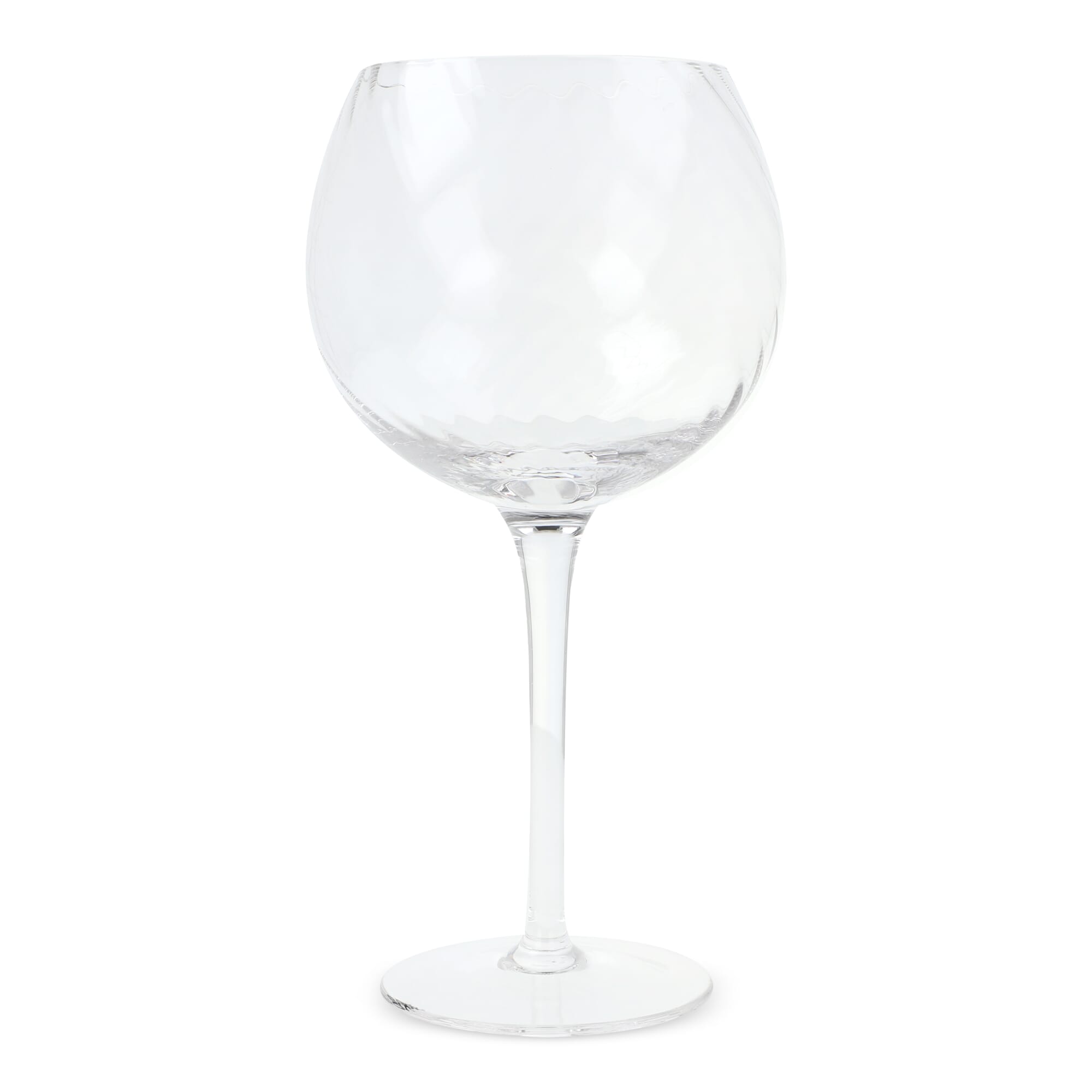 Byon Opacity 4er-Set Weingläser mit stilvollem Glasmuster 470ml