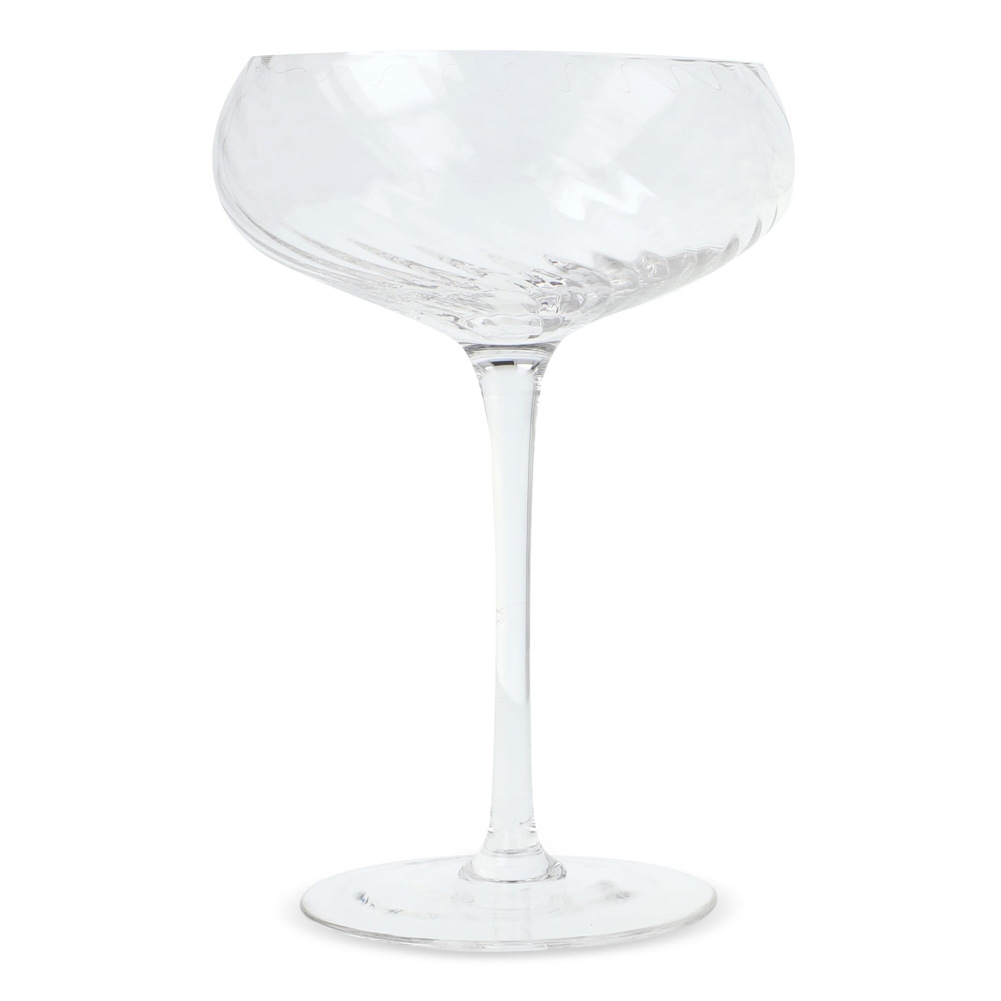 Byon Opacity 2er-Set Sektgläser mit stilvollem Glasmuster 300ml