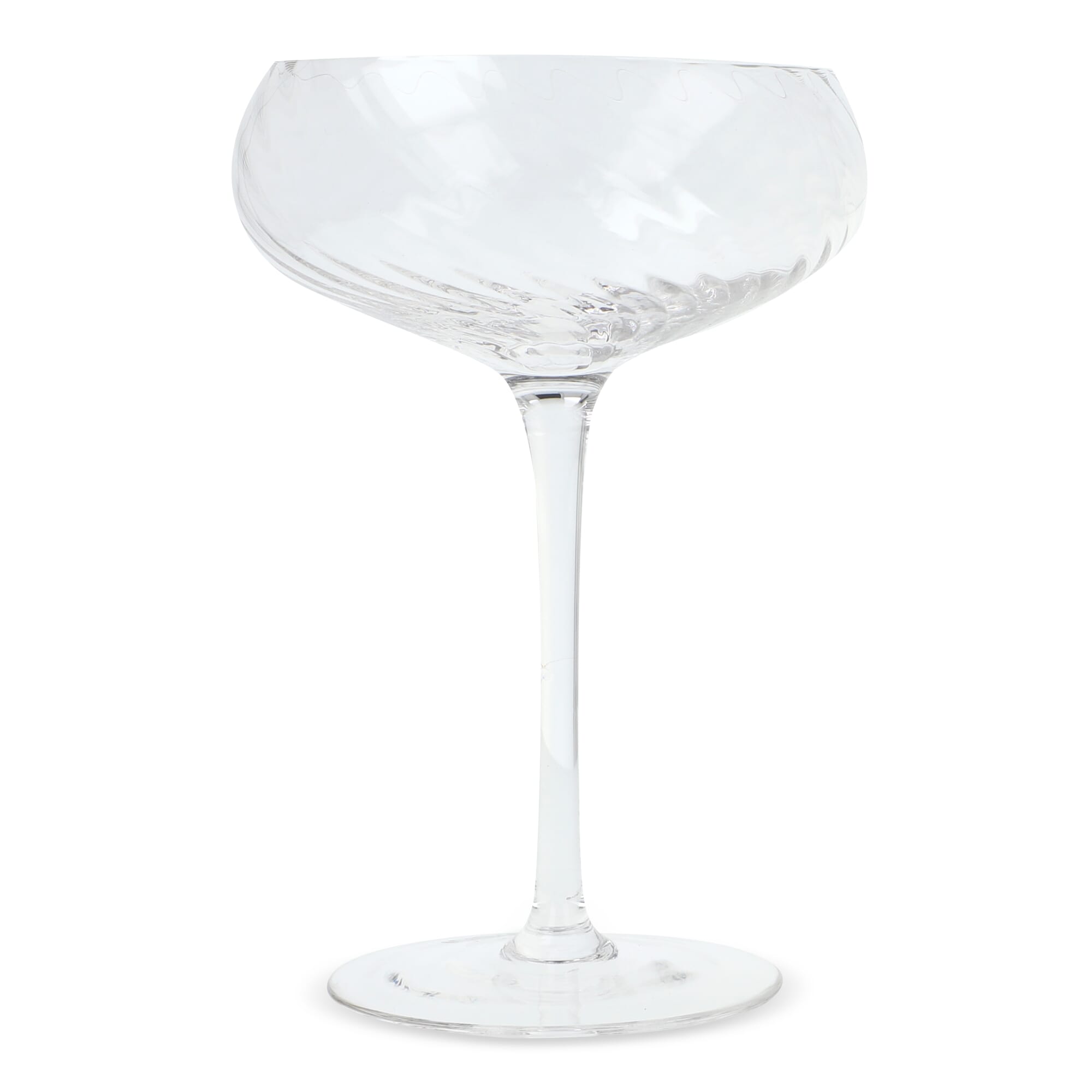Byon Opacity 2er-Set Sektgläser mit stilvollem Glasmuster 300ml