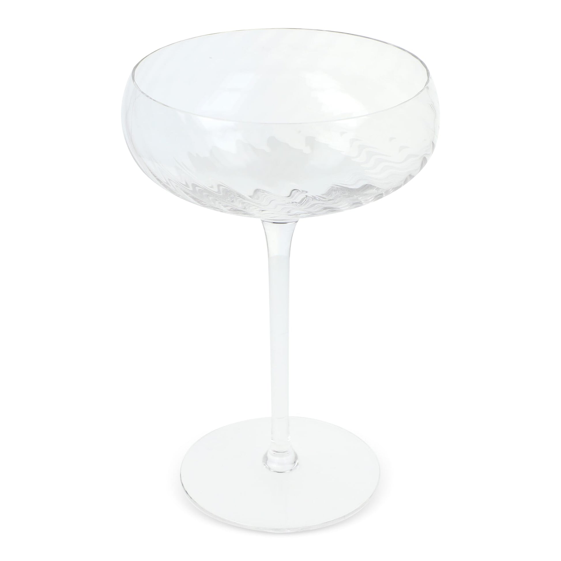 Byon Opacity 2er-Set Sektgläser mit stilvollem Glasmuster 300ml