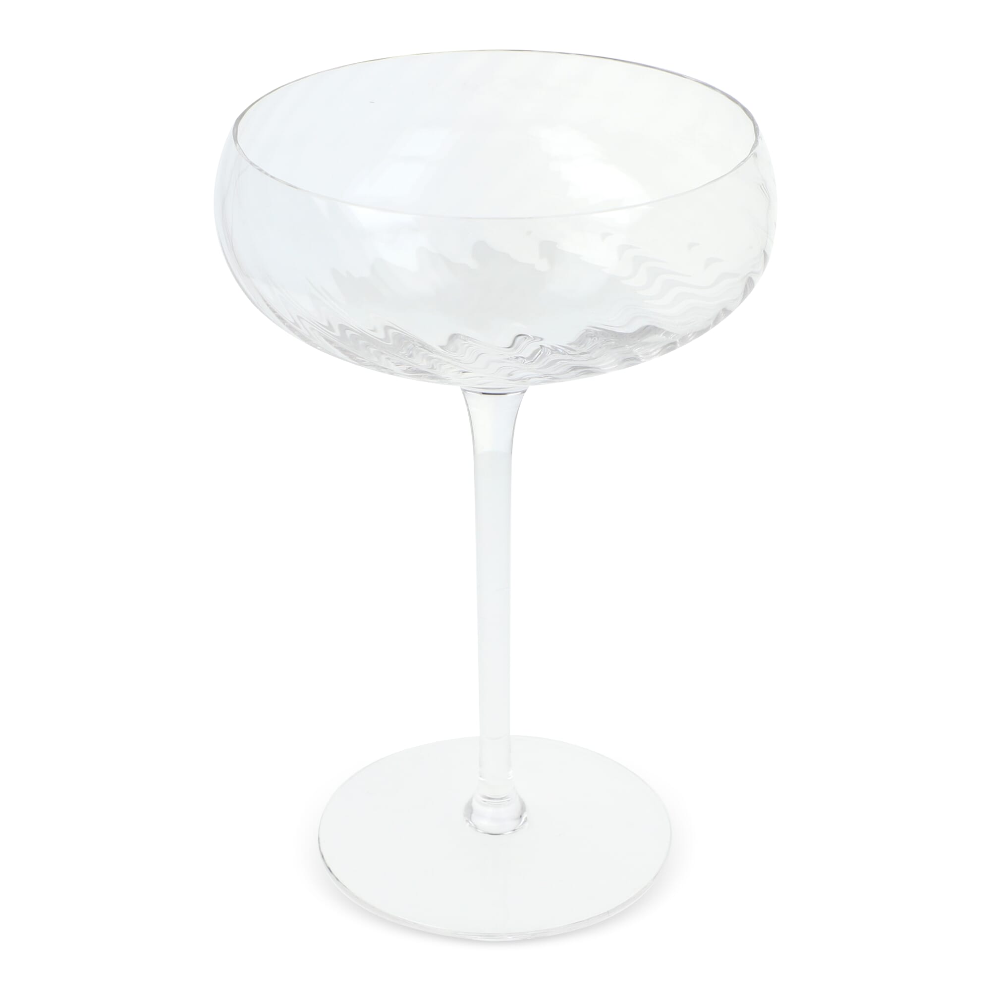 Byon Opacity 2er-Set Sektgläser mit stilvollem Glasmuster 300ml