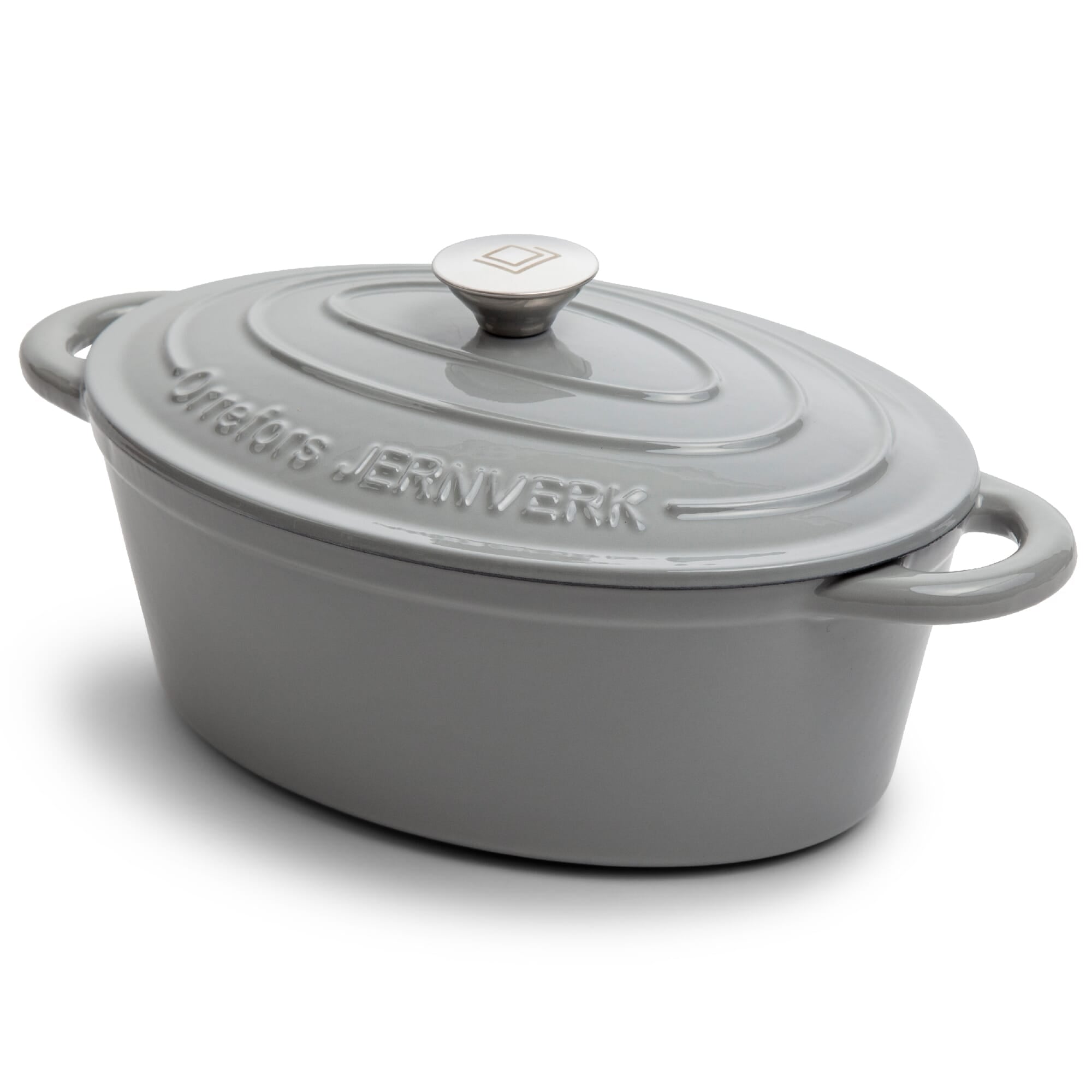 Orrefors Jernverk Emaillierte Ovale Eisenpfanne 3.5L