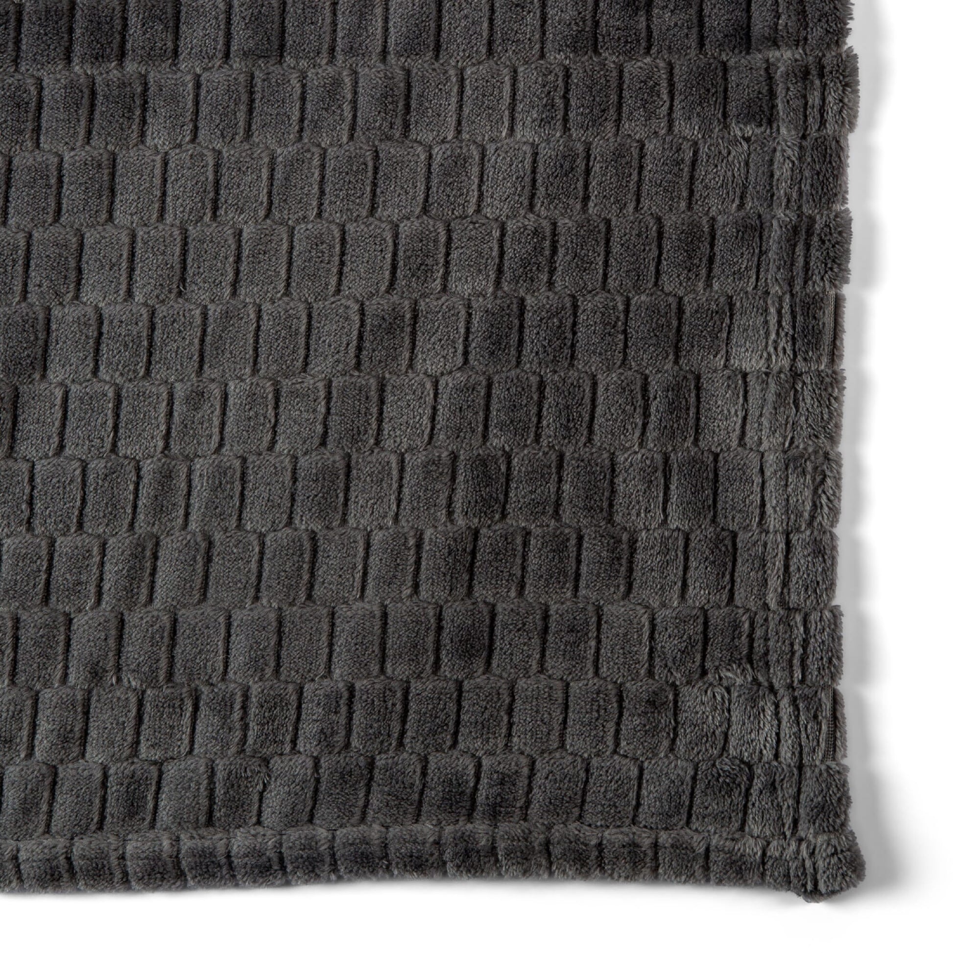Kosta Linnewafveri Fleece Plaid Jaquard 130x170 cm