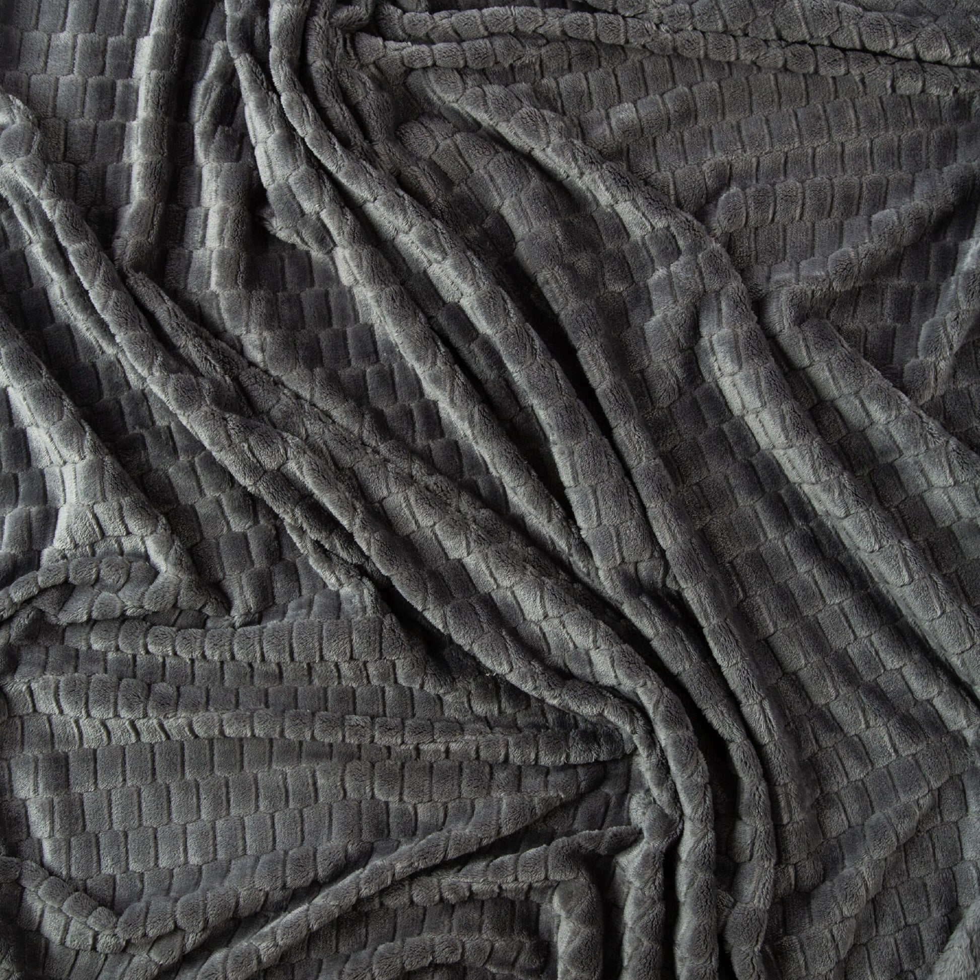 Kosta Linnewafveri Fleece Plaid Jaquard 130x170 cm