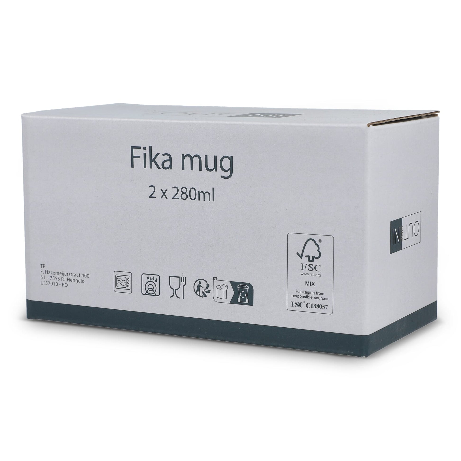 InSideOut Cup Fika Becher 2er Set 280ml