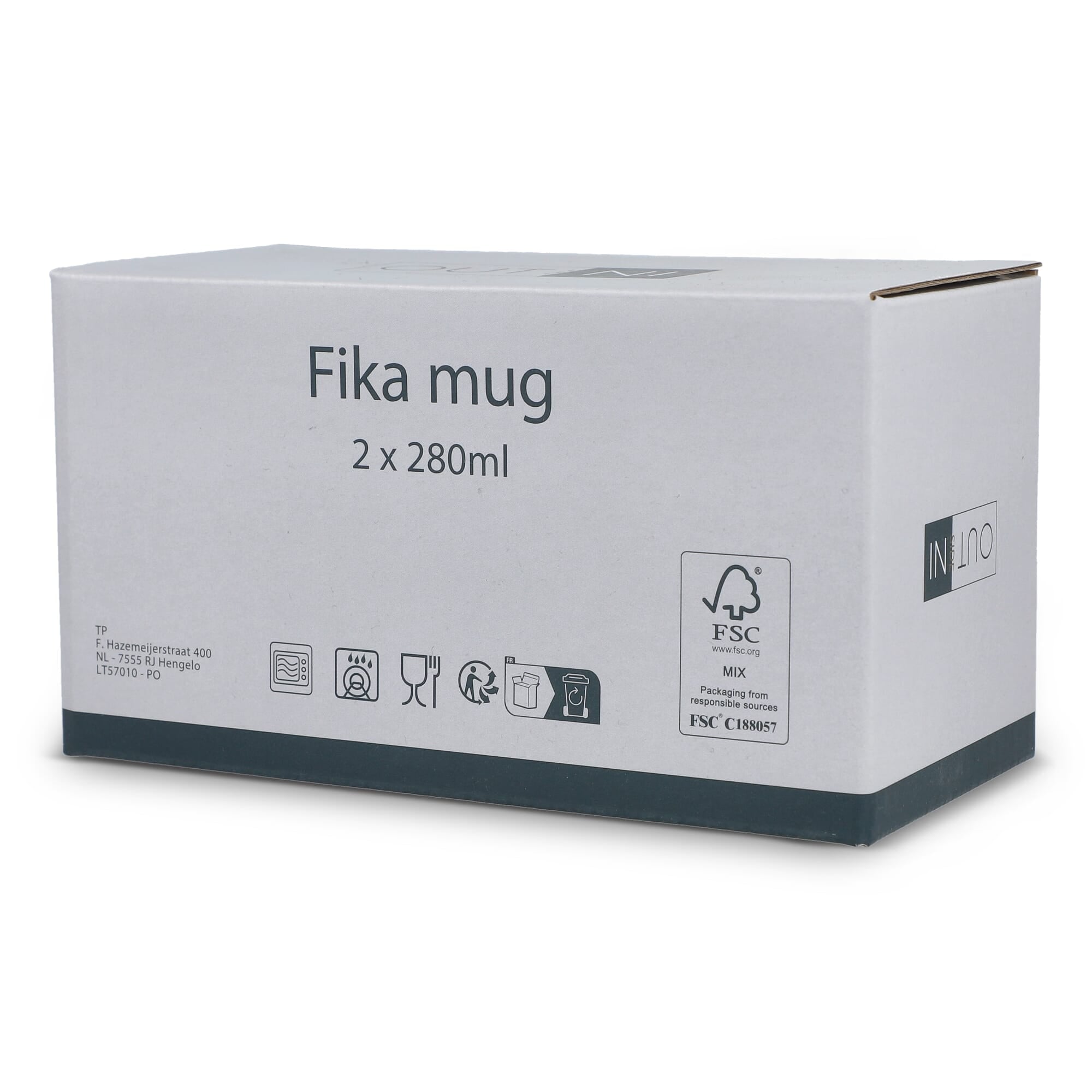 InSideOut Cup Fika Becher 2er Set 280ml