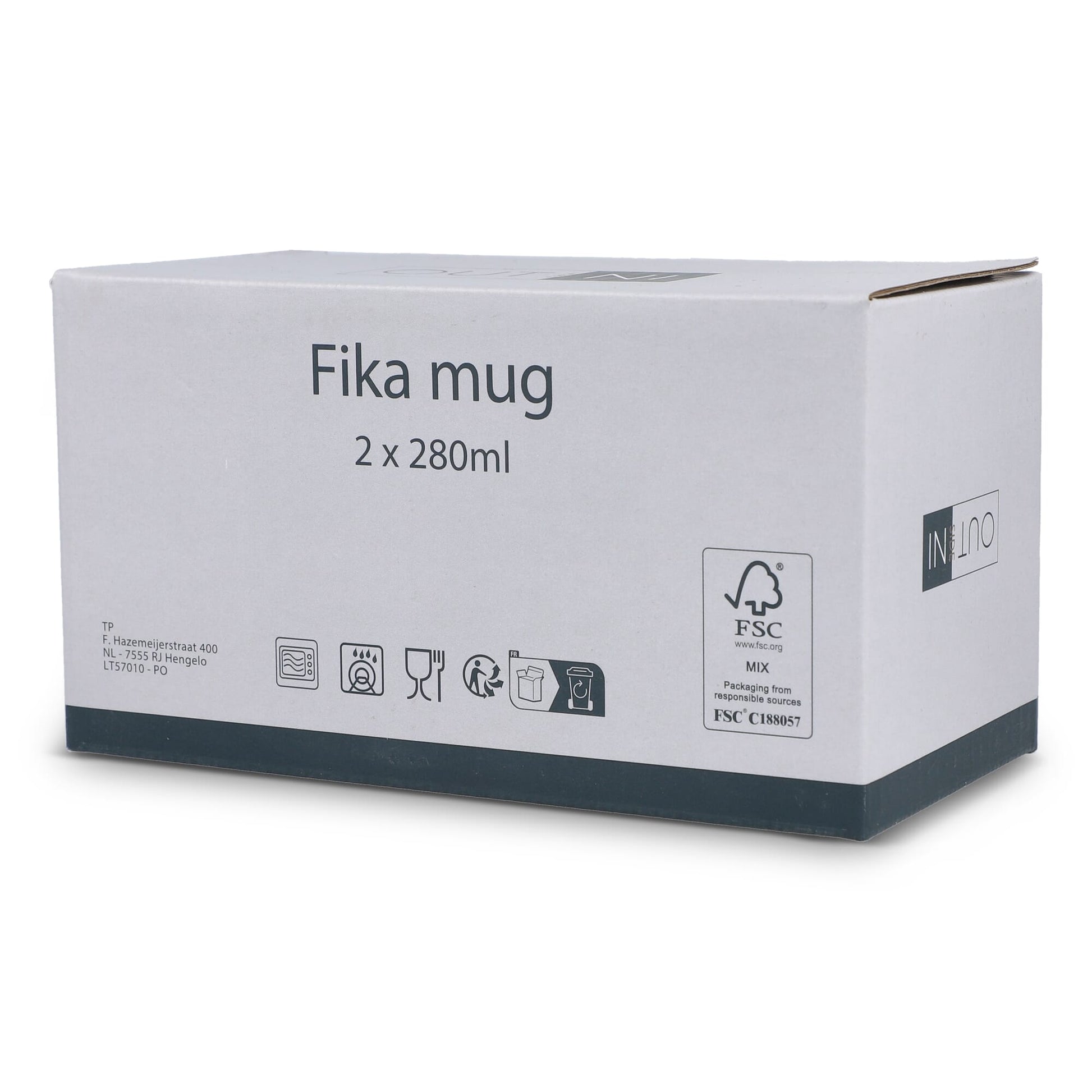InSideOut Cup Fika Becher 2er Set 280ml