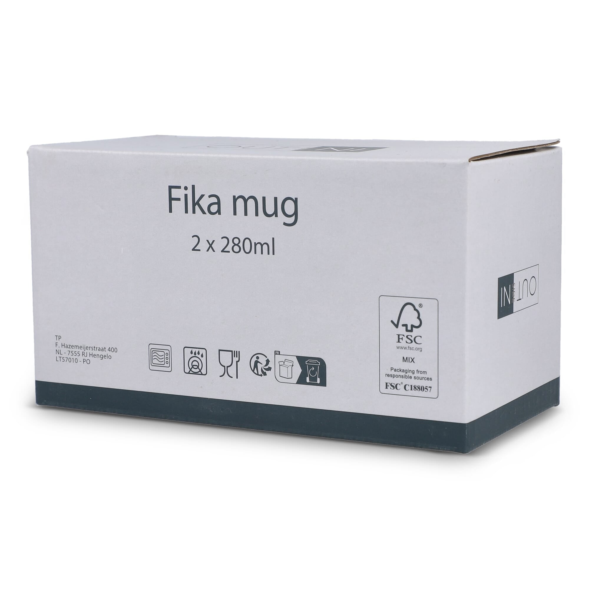 InSideOut Cup Fika Becher 2er Set 280ml