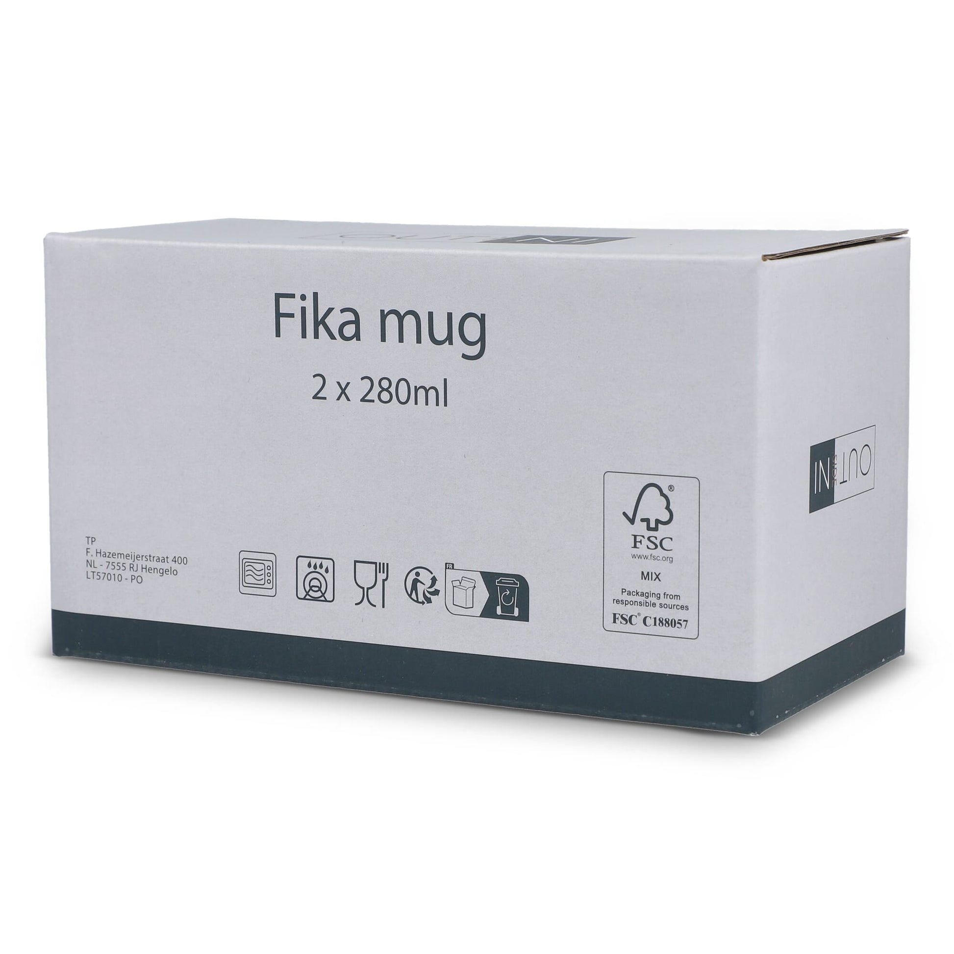 InSideOut Cup Fika Becher 2er Set 280ml