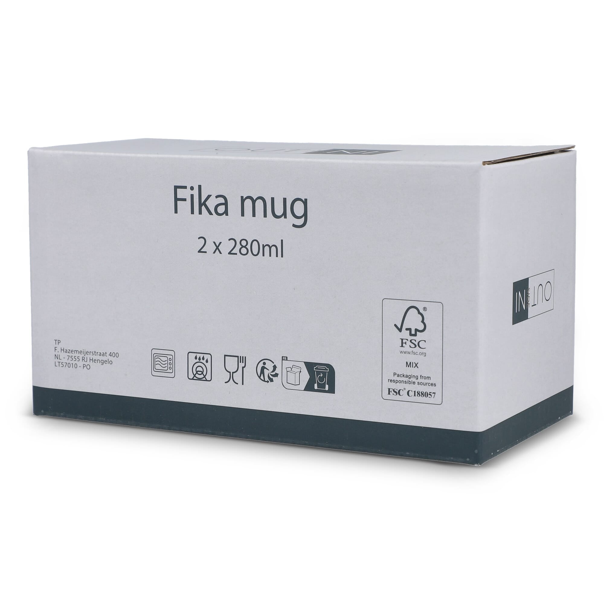 InSideOut Cup Fika Becher 2er Set 280ml